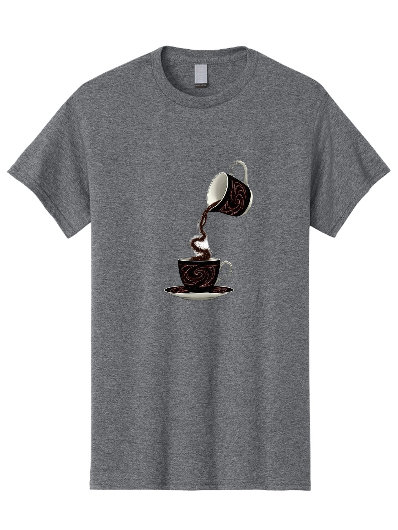 Coffee-Pouring Men'S Graphic Tee, 100% Cotton, Comfortable Casual Summer Wear, Machine Washable, Vintage Camera, Old Camera, Antique Camera, Black Camera, Classic Photography, Photography Equipment, Nostalgic Device, Film Camera, Camera Art Bam084 12