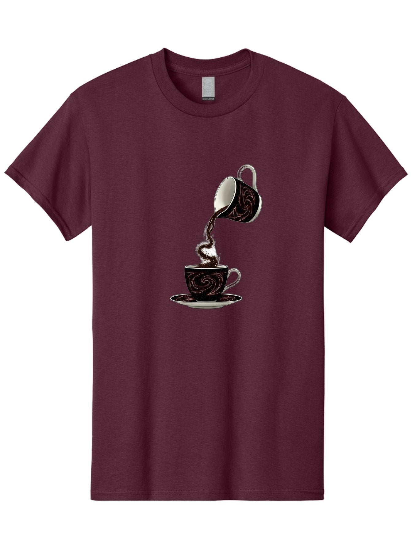 Coffee-Pouring Men'S Graphic Tee, 100% Cotton, Comfortable Casual Summer Wear, Machine Washable, Vintage Camera, Old Camera, Antique Camera, Black Camera, Classic Photography, Photography Equipment, Nostalgic Device, Film Camera, Camera Art Bam084 11