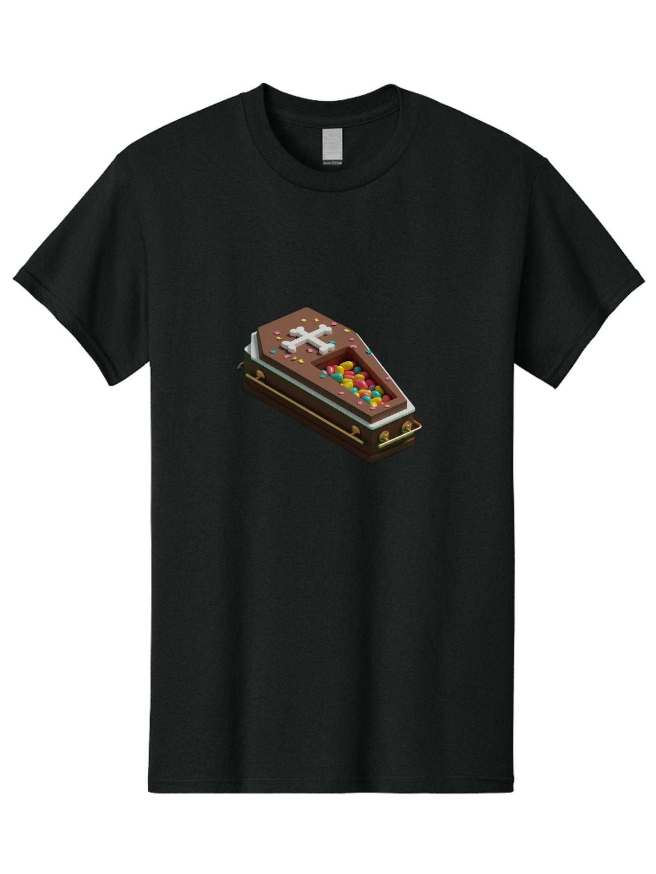 Coffin-With-Gumballs Men'S Graphic Tee, 100% Cotton, Comfortable Casual Summer Wear, Machine Washable, Vintage Camera, Old Camera, Antique Camera, Black Camera, Classic Photography, Photography Equipment, Nostalgic Device, Film Camera, Bam089 3