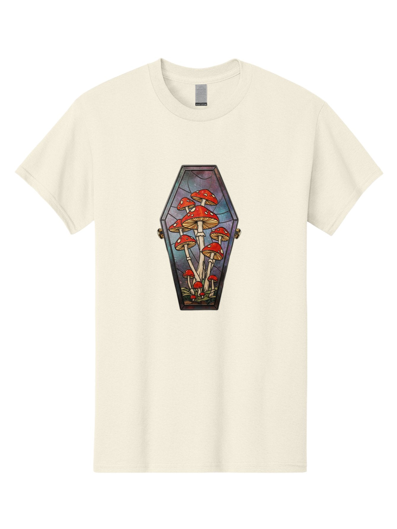 Coffin-With-Mushrooms-1 Men'S Graphic Tee, 100% Cotton, Comfortable Casual Summer Wear, Machine Washable, Vintage Camera, Old Camera, Antique Camera, Black Camera, Classic Photography, Photography Equipment, Nostalgic Device, Film Camera, Bam090 14