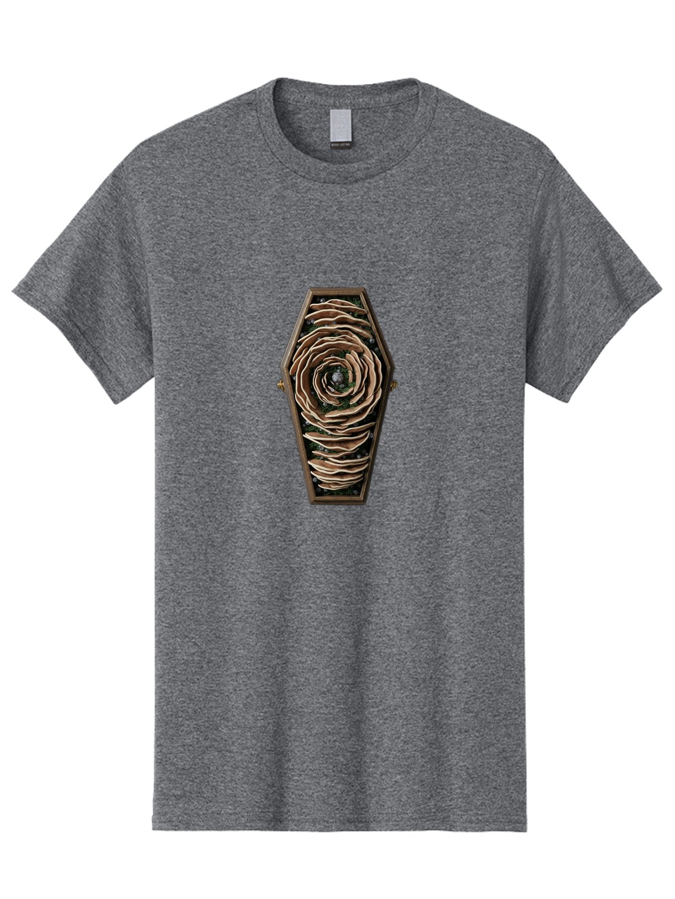 Coffin-With-Rose Men'S Graphic Tee, 100% Cotton, Comfortable Casual Summer Wear, Machine Washable, Vintage Camera, Old Camera, Antique Camera, Black Camera, Classic Photography, Photography Equipment, Nostalgic Device, Film Camera, Camera Art Bam092 3