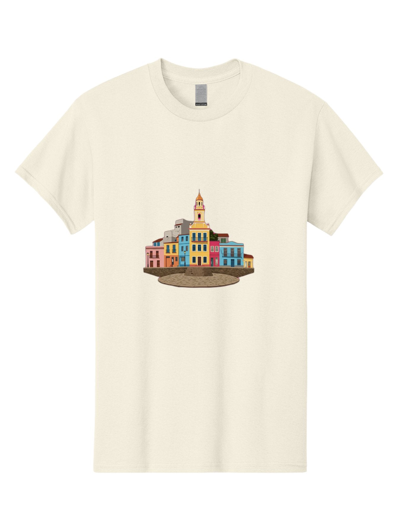 Colorful-Buildings Men'S Graphic Tee, 100% Cotton, Comfortable Casual Summer Wear, Machine Washable, Vintage Camera, Old Camera, Antique Camera, Black Camera, Classic Photography, Photography Equipment, Nostalgic Device, Film Camera, Bam095 15