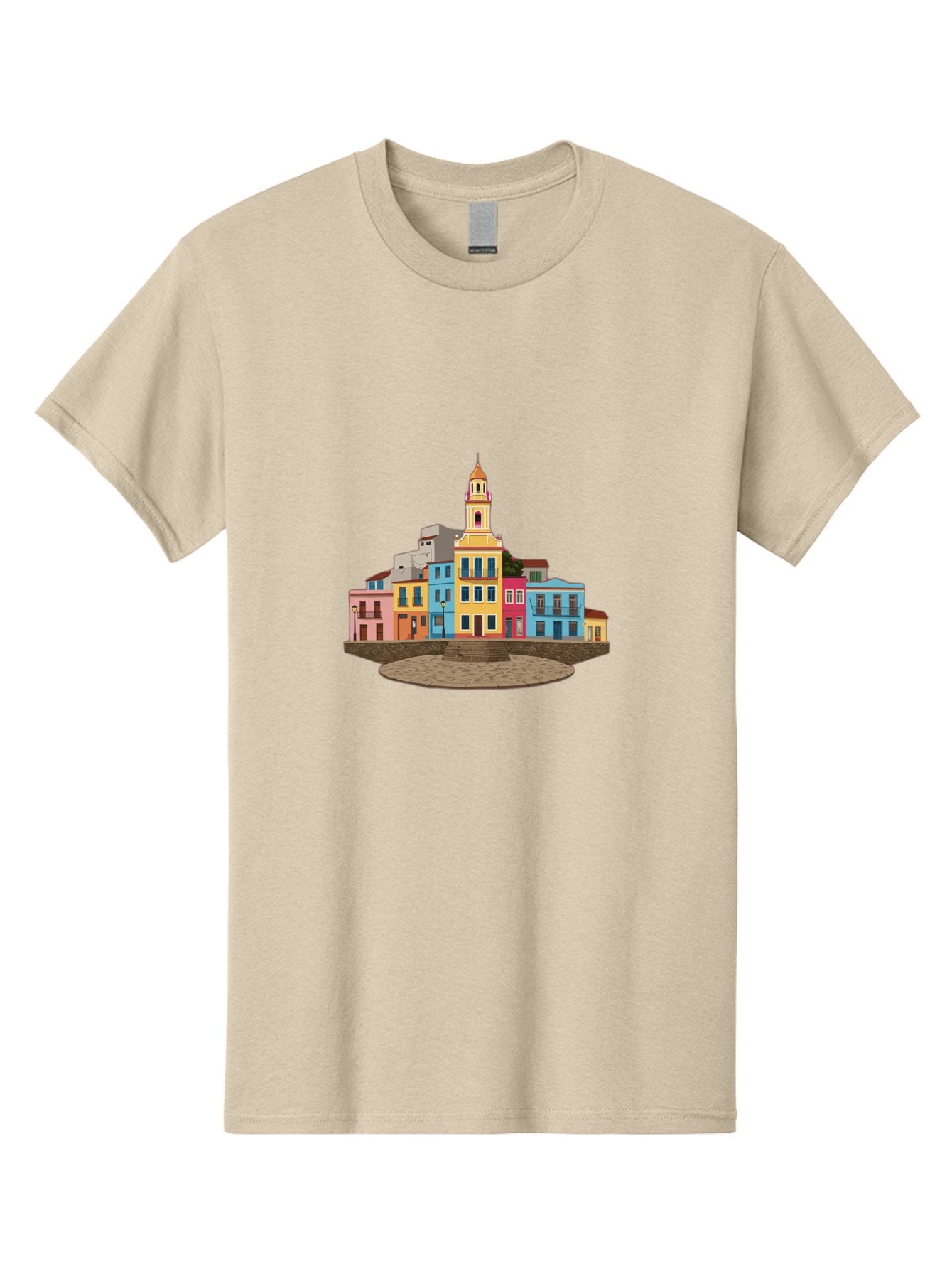Colorful-Buildings Men'S Graphic Tee, 100% Cotton, Comfortable Casual Summer Wear, Machine Washable, Vintage Camera, Old Camera, Antique Camera, Black Camera, Classic Photography, Photography Equipment, Nostalgic Device, Film Camera, Bam095 7