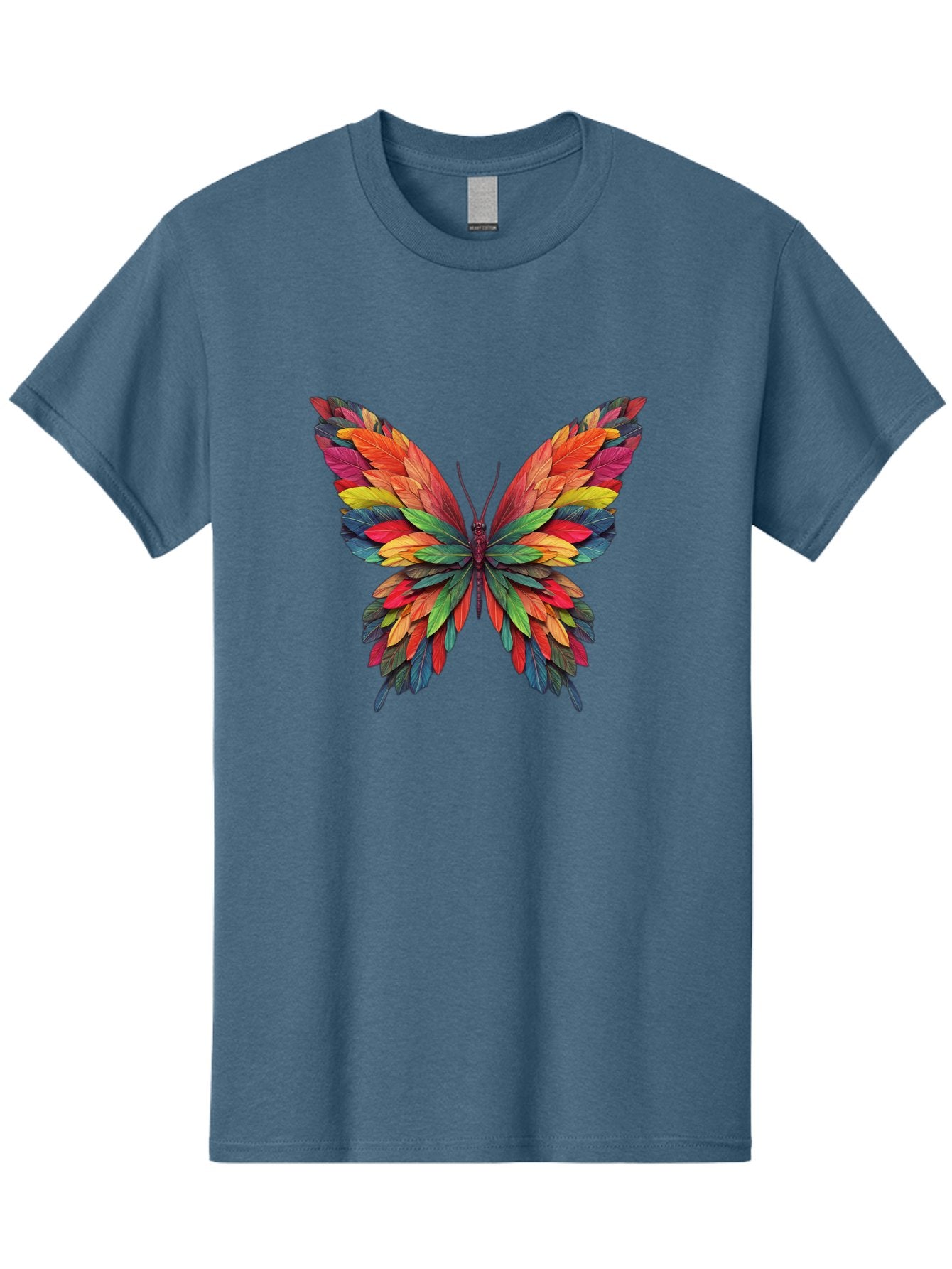 Colorful-Butterfly Men'S Graphic Tee, 100% Cotton, Comfortable Casual Summer Wear, Machine Washable, Vintage Camera, Old Camera, Antique Camera, Black Camera, Classic Photography, Photography Equipment, Nostalgic Device, Film Camera, Bam096 9