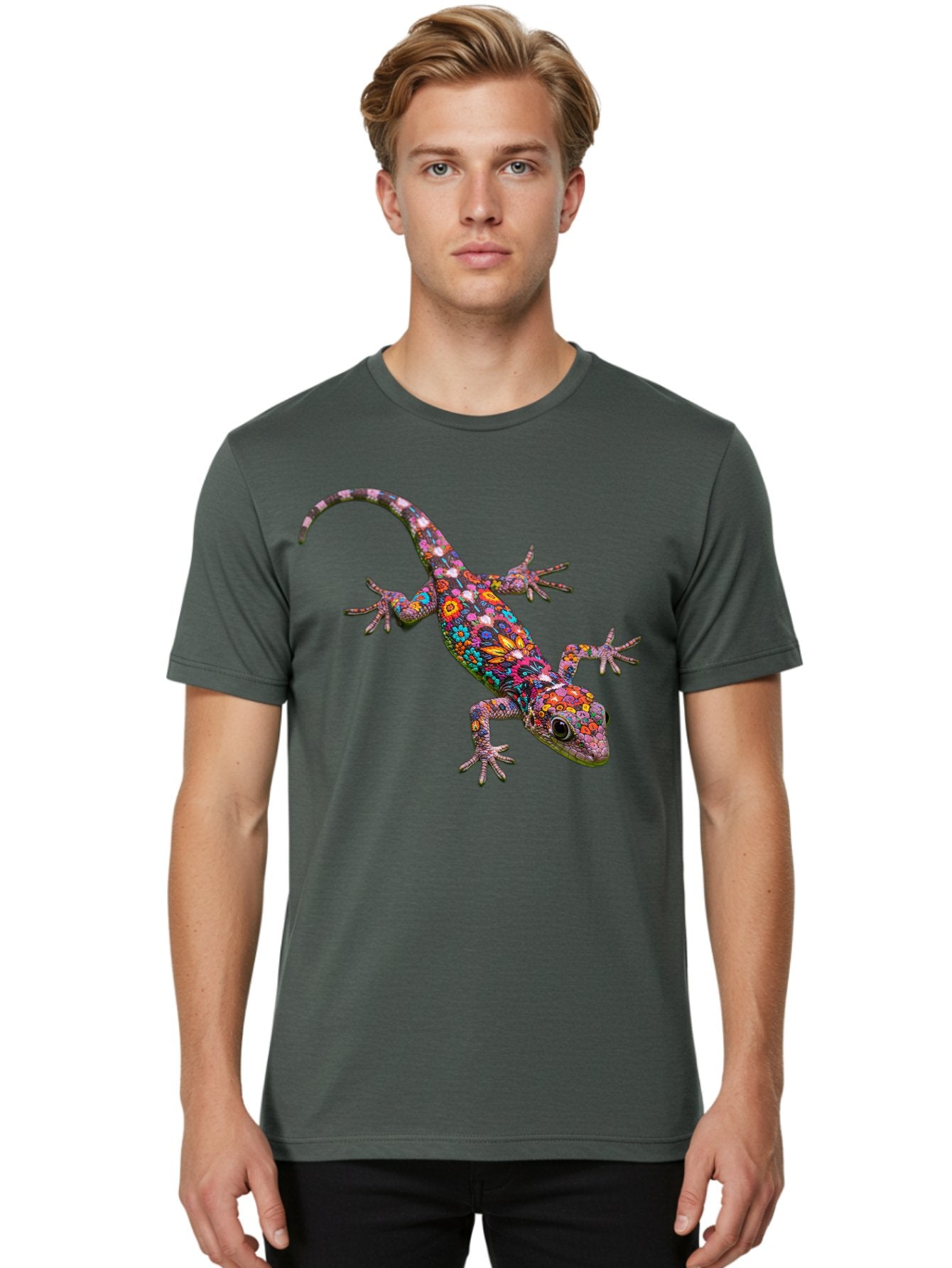 Colorful-Gecko Men'S Graphic Tee, 100% Cotton, Comfortable Casual Summer Wear, Machine Washable, Vintage Camera, Old Camera, Antique Camera, Black Camera, Classic Photography, Photography Equipment, Nostalgic Device, Film Camera, Camera Art Bam099 25