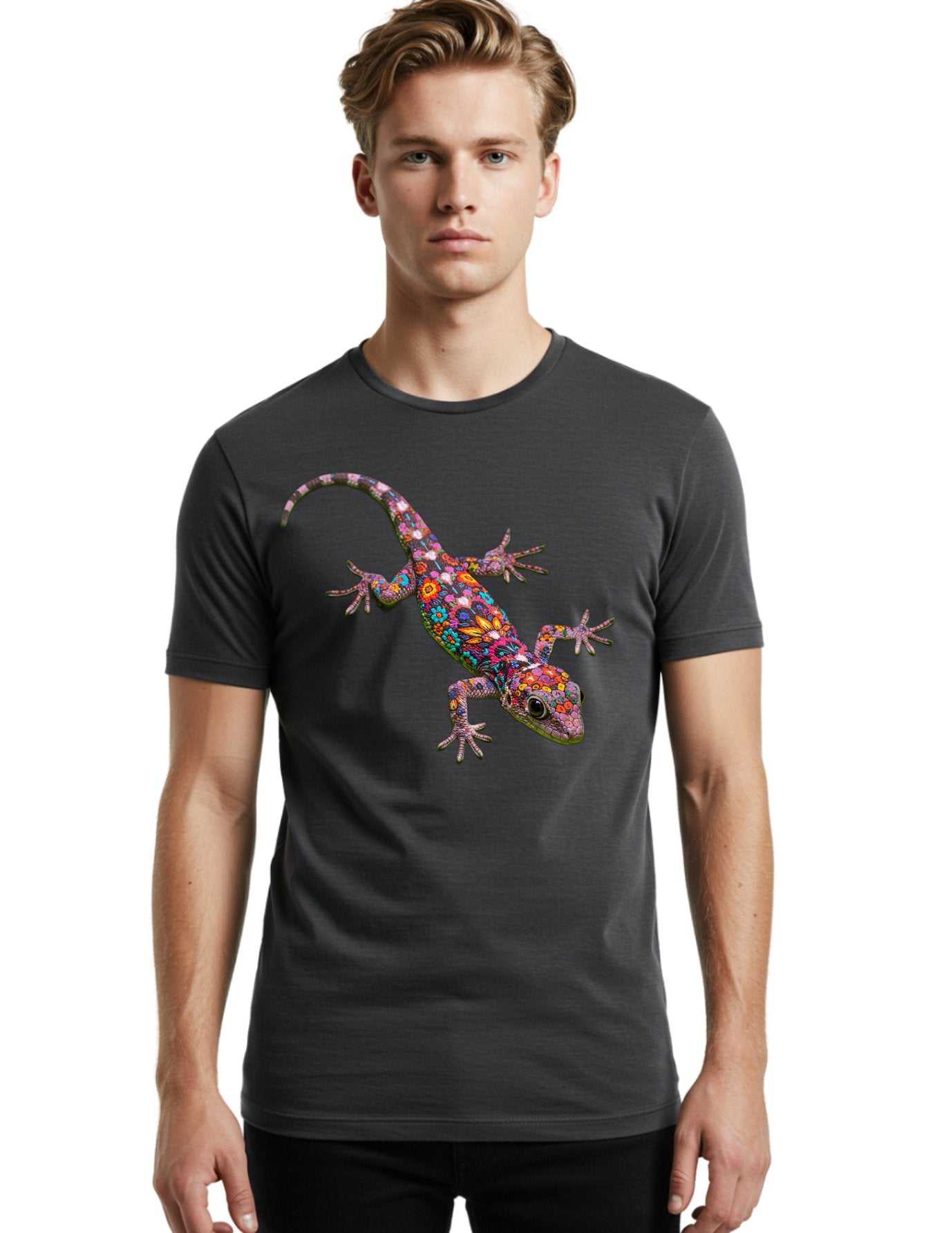 Colorful-Gecko Men'S Graphic Tee, 100% Cotton, Comfortable Casual Summer Wear, Machine Washable, Vintage Camera, Old Camera, Antique Camera, Black Camera, Classic Photography, Photography Equipment, Nostalgic Device, Film Camera, Camera Art Bam099 20