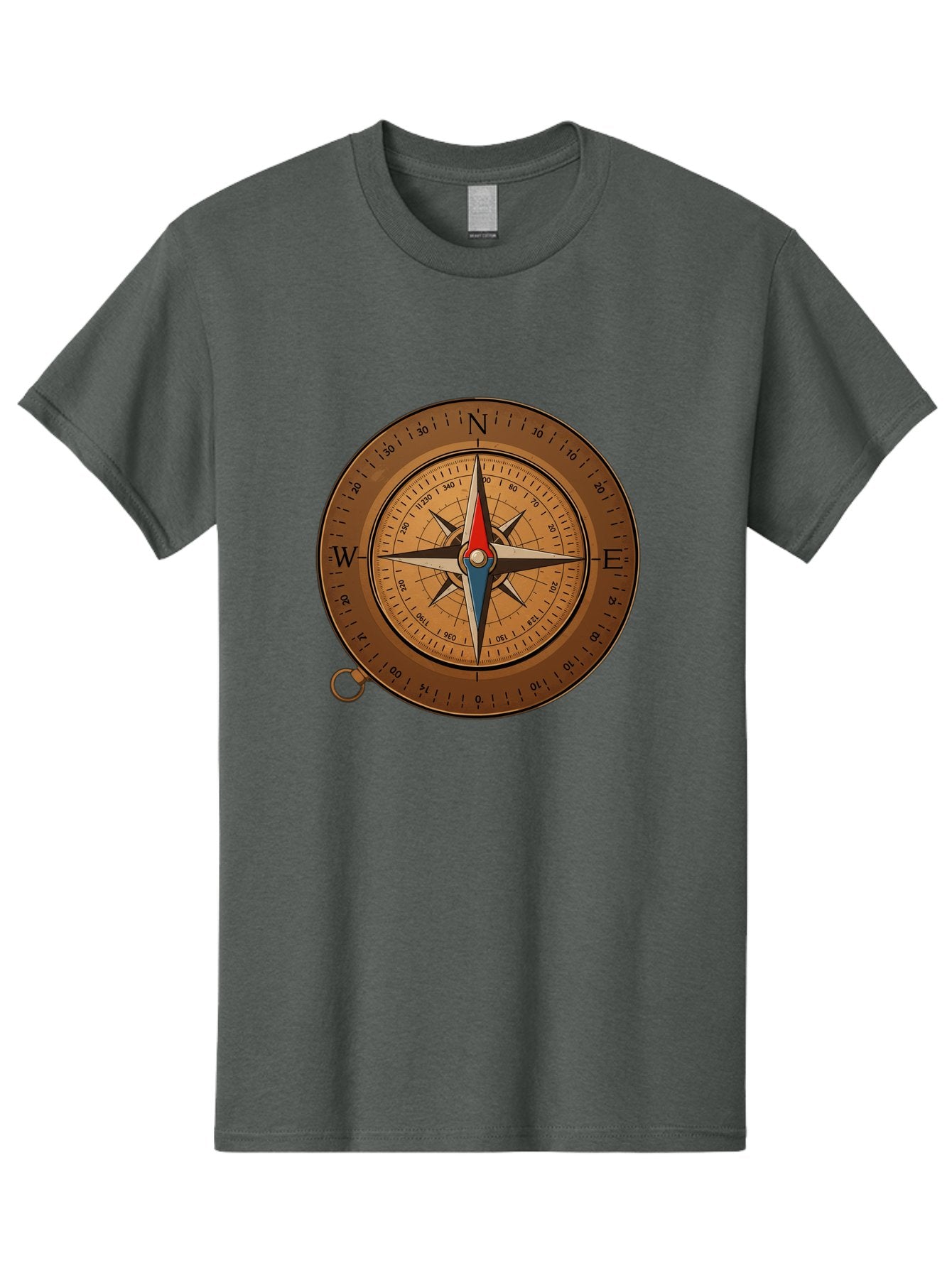 Compass Men'S Graphic Tee, 100% Cotton, Comfortable Casual Summer Wear, Machine Washable, Vintage Camera, Old Camera, Antique Camera, Black Camera, Classic Photography, Photography Equipment, Nostalgic Device, Film Camera, Camera Art Bam102 9