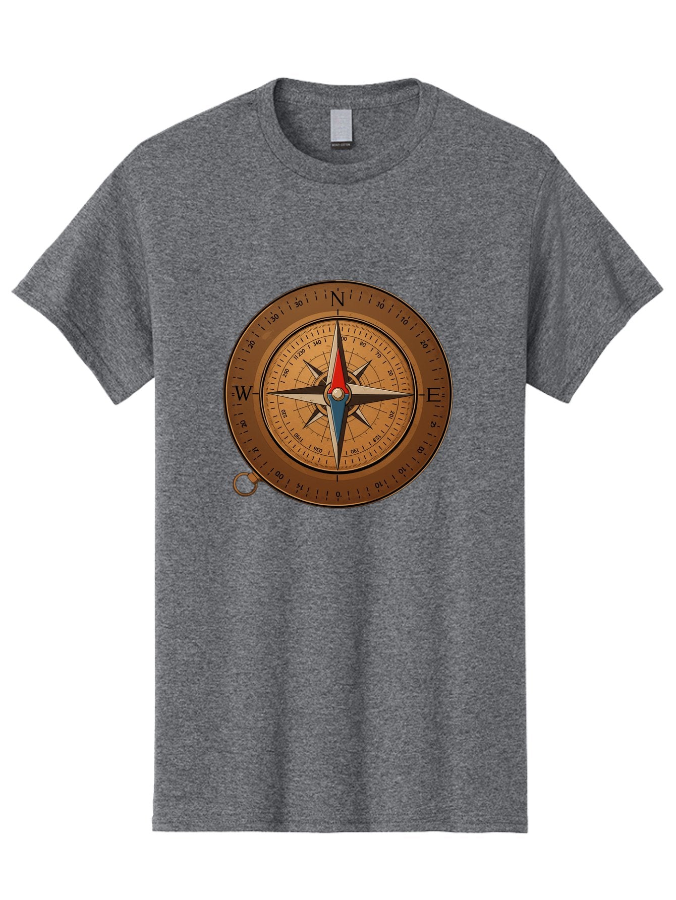 Compass Men'S Graphic Tee, 100% Cotton, Comfortable Casual Summer Wear, Machine Washable, Vintage Camera, Old Camera, Antique Camera, Black Camera, Classic Photography, Photography Equipment, Nostalgic Device, Film Camera, Camera Art Bam102 14