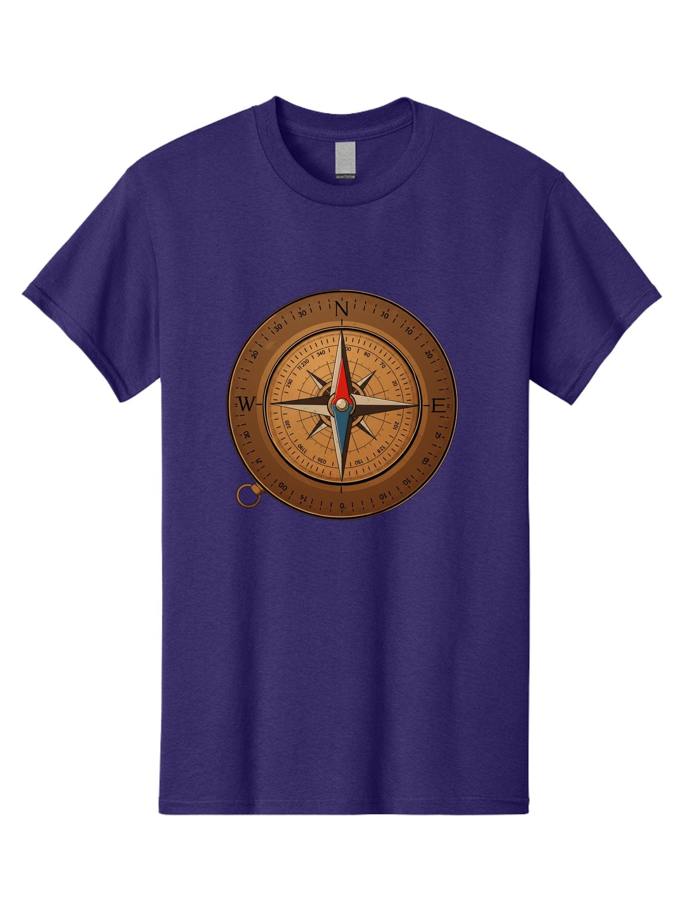Compass Men'S Graphic Tee, 100% Cotton, Comfortable Casual Summer Wear, Machine Washable, Vintage Camera, Old Camera, Antique Camera, Black Camera, Classic Photography, Photography Equipment, Nostalgic Device, Film Camera, Camera Art Bam102 15