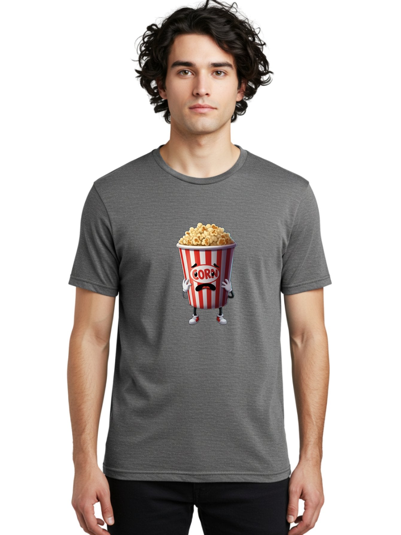 Cora-Popcorn Men'S Graphic Tee, 100% Cotton, Comfortable Casual Summer Wear, Machine Washable, Vintage Camera, Old Camera, Antique Camera, Black Camera, Classic Photography, Photography Equipment, Nostalgic Device, Film Camera, Camera Art Bam107 26