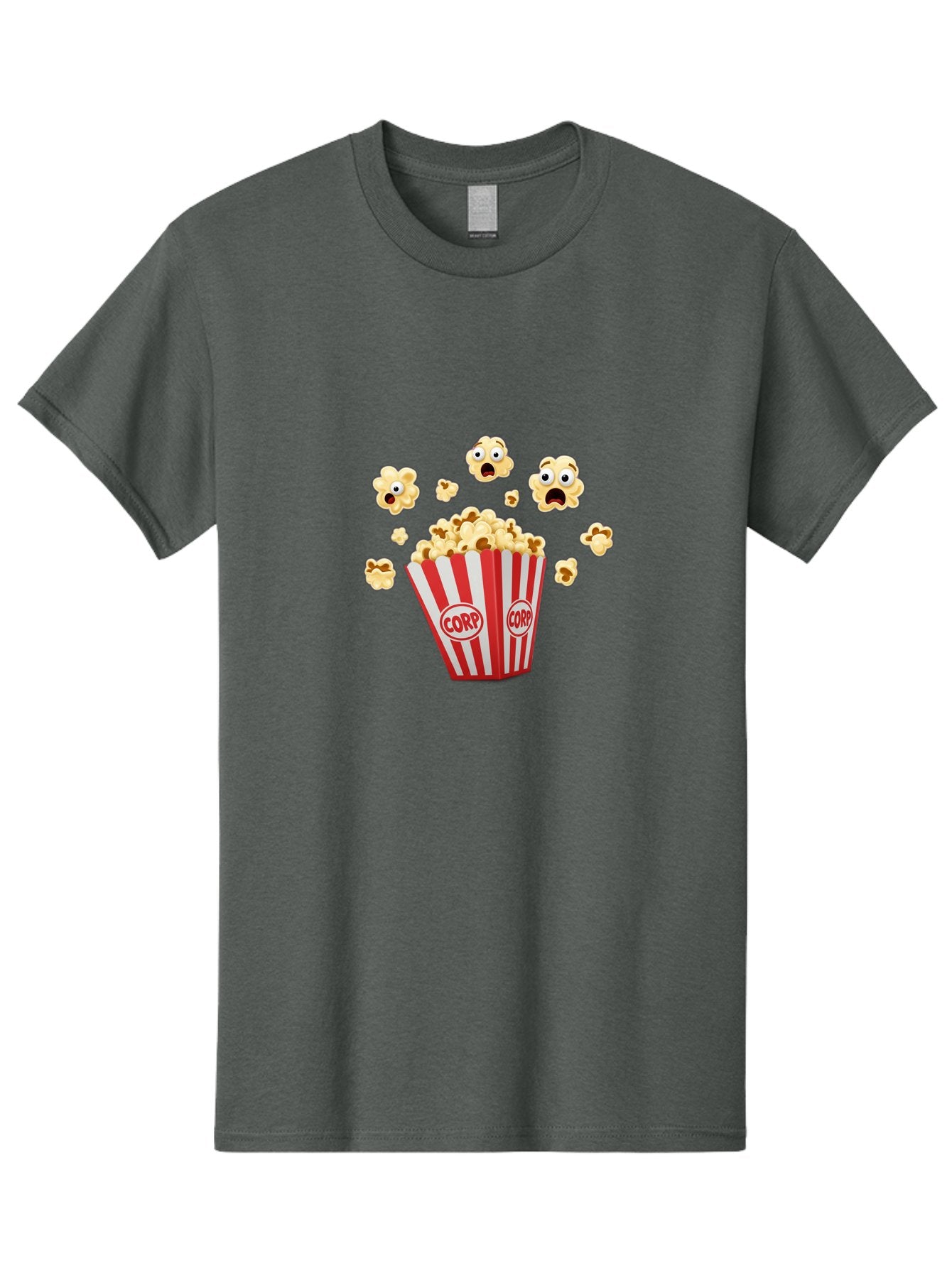 Corp-Popcorn Men'S Graphic Tee, 100% Cotton, Comfortable Casual Summer Wear, Machine Washable, Vintage Camera, Old Camera, Antique Camera, Black Camera, Classic Photography, Photography Equipment, Nostalgic Device, Film Camera, Camera Art Bam111 11