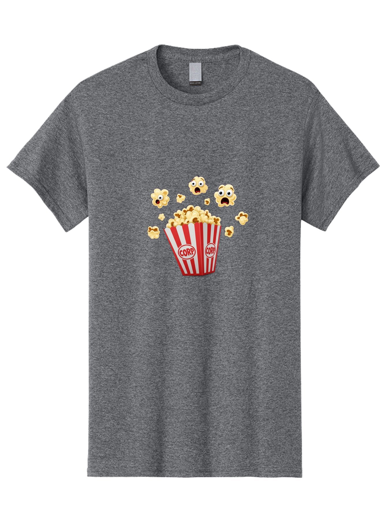 Corp-Popcorn Men'S Graphic Tee, 100% Cotton, Comfortable Casual Summer Wear, Machine Washable, Vintage Camera, Old Camera, Antique Camera, Black Camera, Classic Photography, Photography Equipment, Nostalgic Device, Film Camera, Camera Art Bam111 10