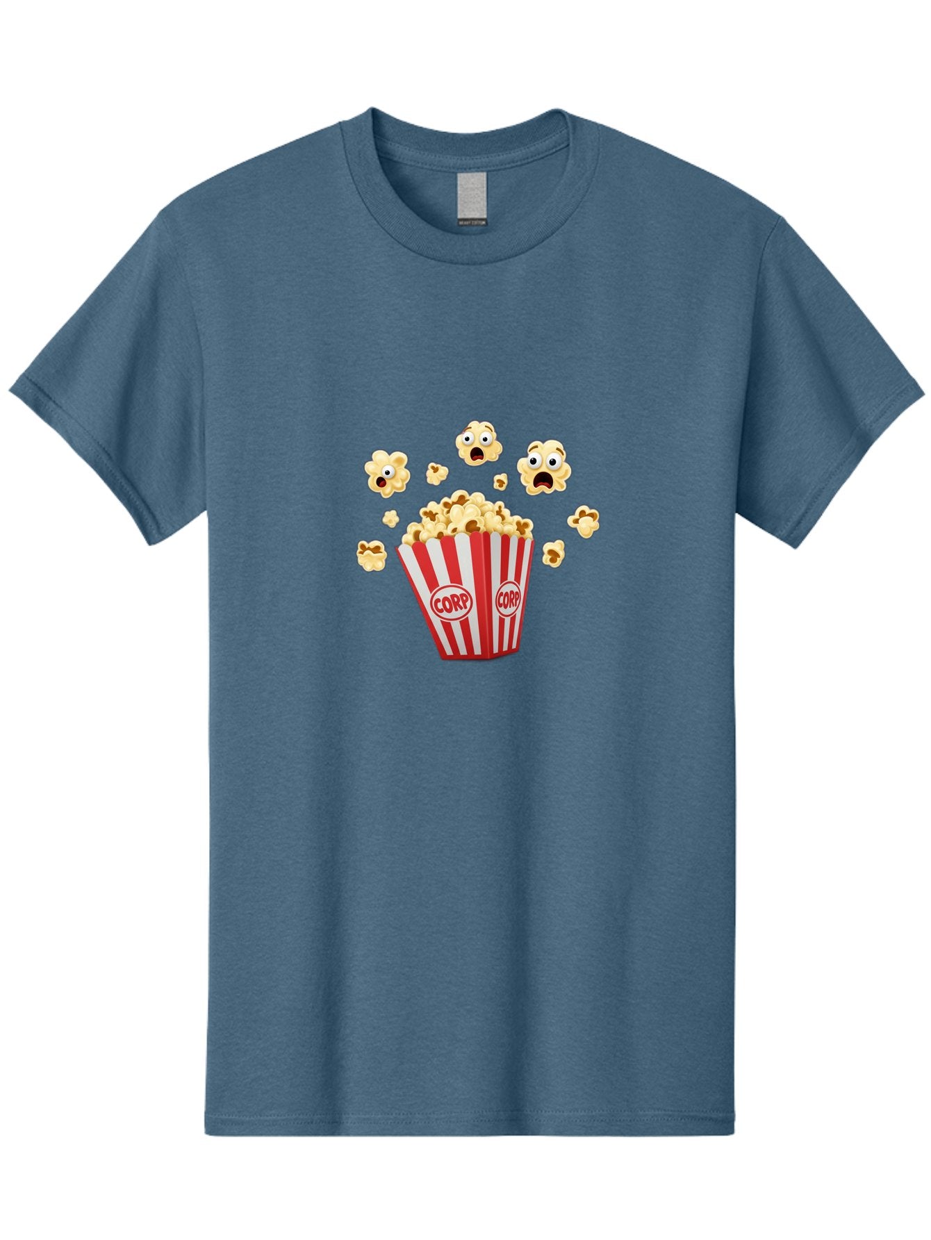 Corp-Popcorn Men'S Graphic Tee, 100% Cotton, Comfortable Casual Summer Wear, Machine Washable, Vintage Camera, Old Camera, Antique Camera, Black Camera, Classic Photography, Photography Equipment, Nostalgic Device, Film Camera, Camera Art Bam111 7