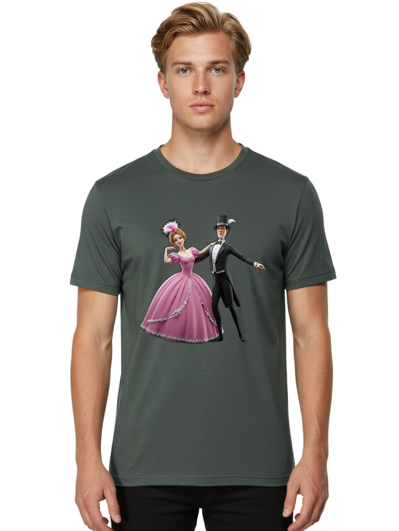 Couple-Dancing Men'S Graphic Tee, 100% Cotton, Comfortable Casual Summer Wear, Machine Washable, Vintage Camera, Old Camera, Antique Camera, Black Camera, Classic Photography, Photography Equipment, Nostalgic Device, Film Camera, Camera Art Bam113 20