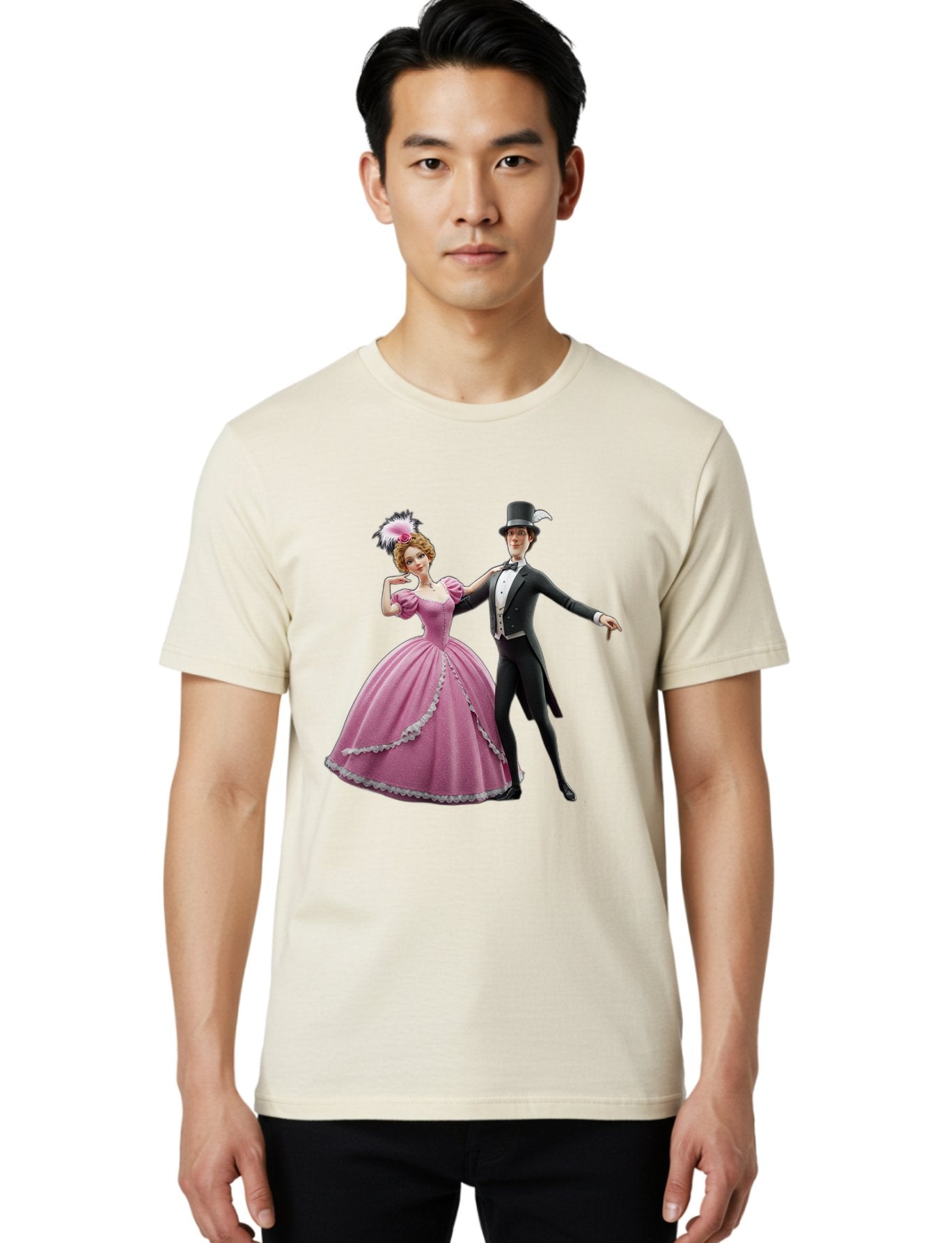 Couple-Dancing Men'S Graphic Tee, 100% Cotton, Comfortable Casual Summer Wear, Machine Washable, Vintage Camera, Old Camera, Antique Camera, Black Camera, Classic Photography, Photography Equipment, Nostalgic Device, Film Camera, Camera Art Bam113 22