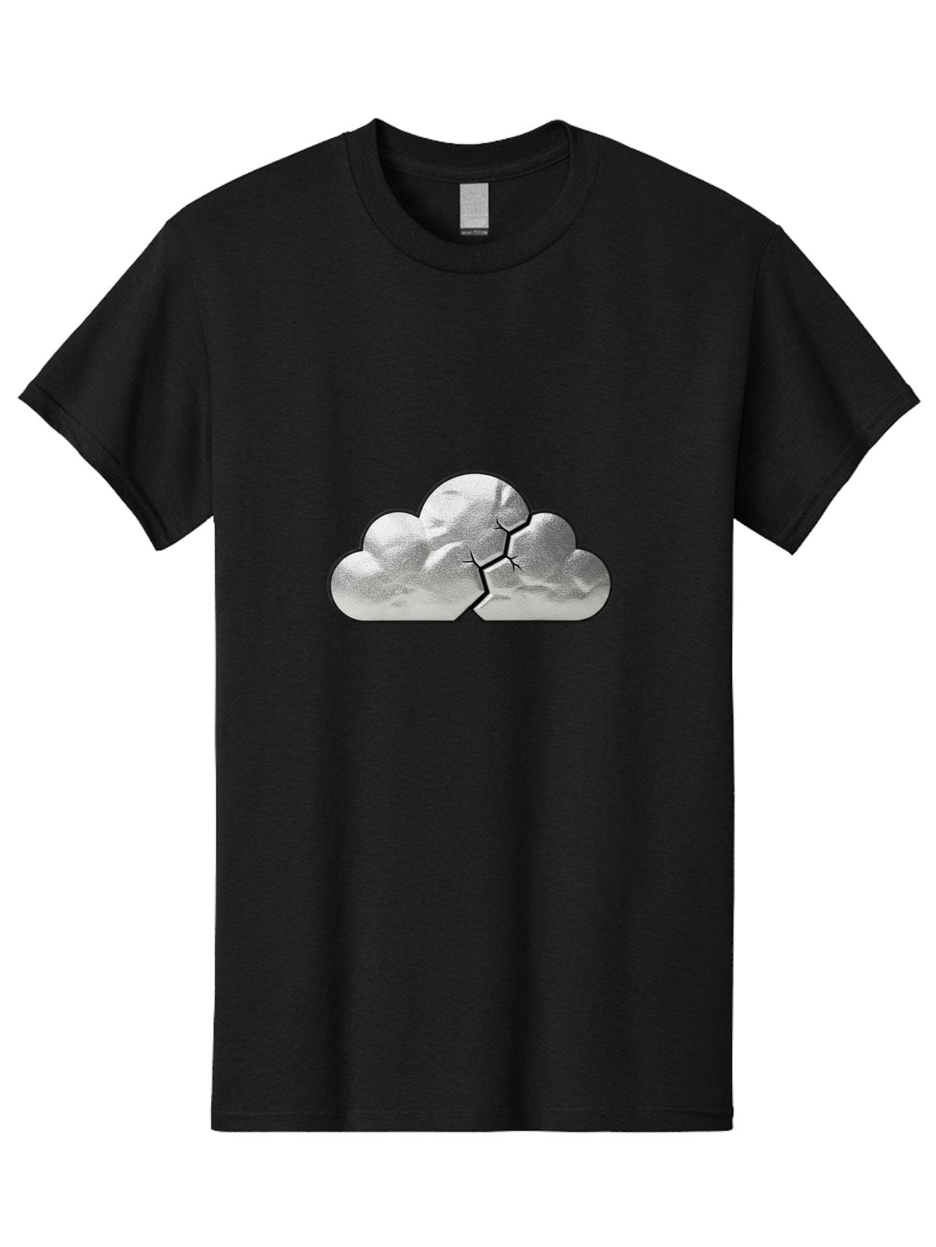 Cracked-Cloud Men'S Graphic Tee, 100% Cotton, Comfortable Casual Summer Wear, Machine Washable, Vintage Camera, Old Camera, Antique Camera, Black Camera, Classic Photography, Photography Equipment, Nostalgic Device, Film Camera, Camera Art Bam120 12