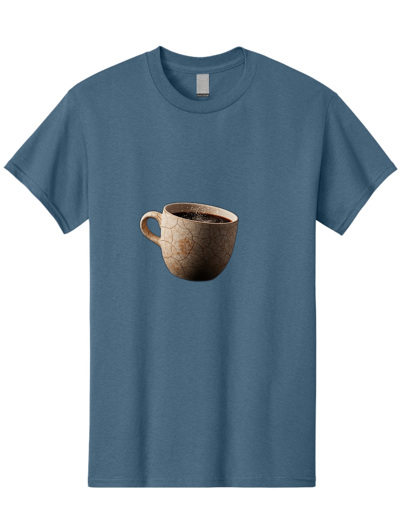 Cracked-Coffee-Mug Men'S Graphic Tee, 100% Cotton, Comfortable Casual Summer Wear, Machine Washable, Vintage Camera, Old Camera, Antique Camera, Black Camera, Classic Photography, Photography Equipment, Nostalgic Device, Film Camera, Bam121