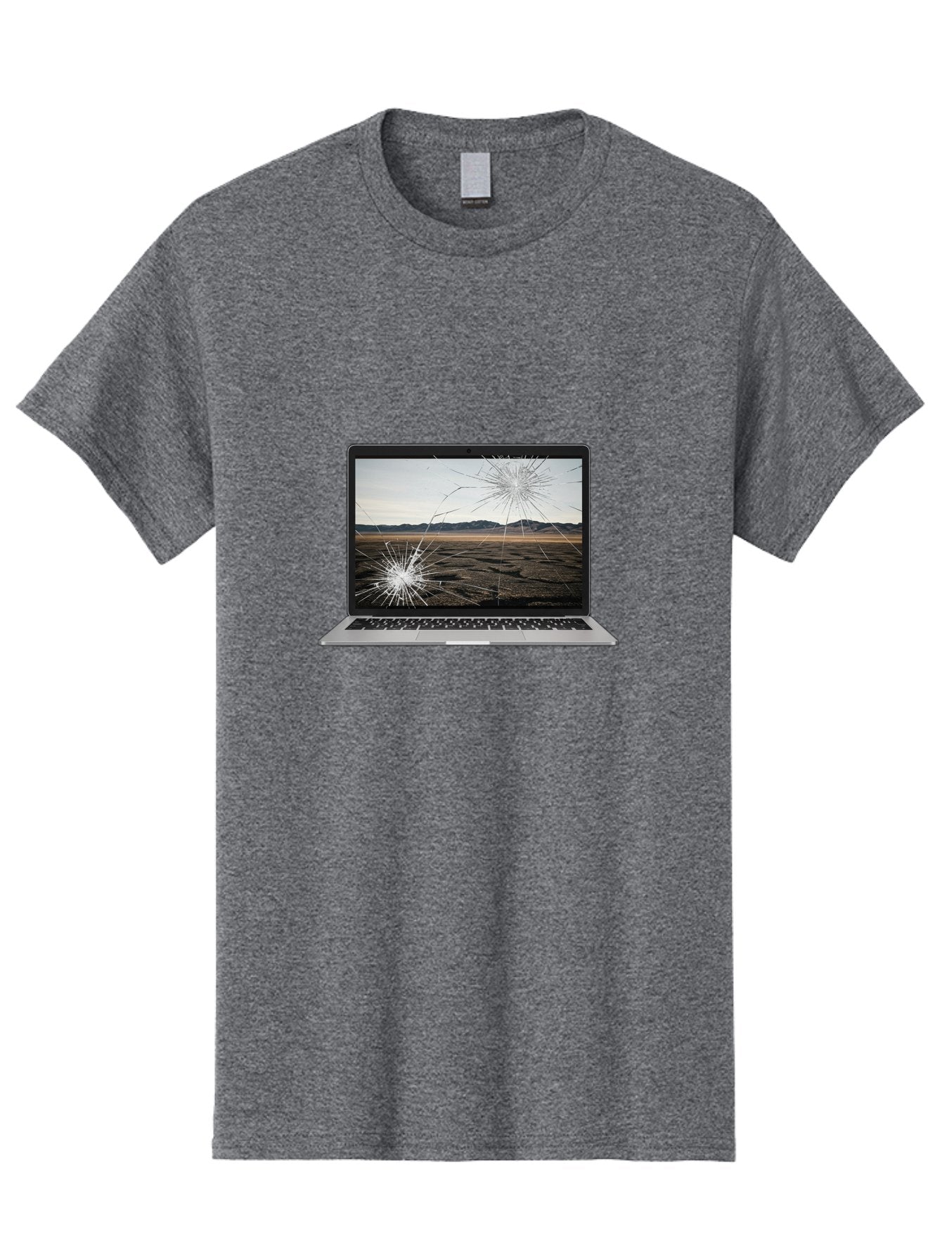 Cracked-Laptop-Screen Men'S Graphic Tee, 100% Cotton, Comfortable Casual Summer Wear, Machine Washable, Vintage Camera, Old Camera, Antique Camera, Black Camera, Classic Photography, Photography Equipment, Nostalgic Device, Film Camera, Bam122 10