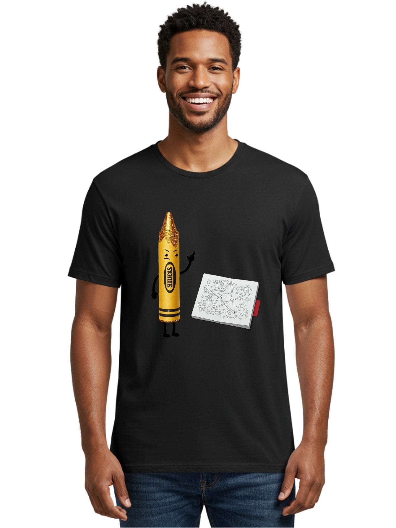 Crayon-Character Men'S Graphic Tee, 100% Cotton, Comfortable Casual Summer Wear, Machine Washable, Vintage Camera, Old Camera, Antique Camera, Black Camera, Classic Photography, Photography Equipment, Nostalgic Device, Film Camera, Camera Art Bam129 26