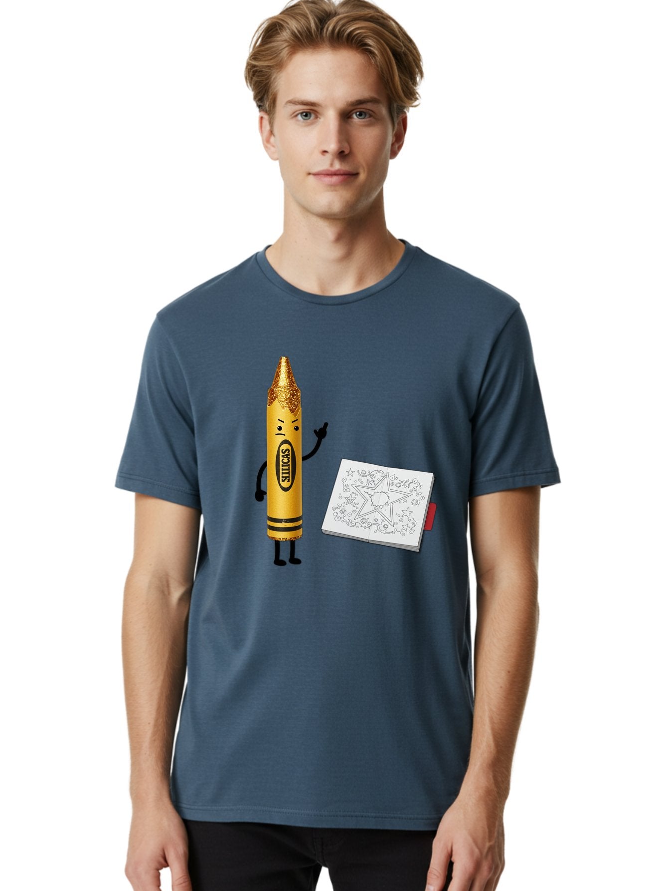 Crayon-Character Men'S Graphic Tee, 100% Cotton, Comfortable Casual Summer Wear, Machine Washable, Vintage Camera, Old Camera, Antique Camera, Black Camera, Classic Photography, Photography Equipment, Nostalgic Device, Film Camera, Camera Art Bam129 22