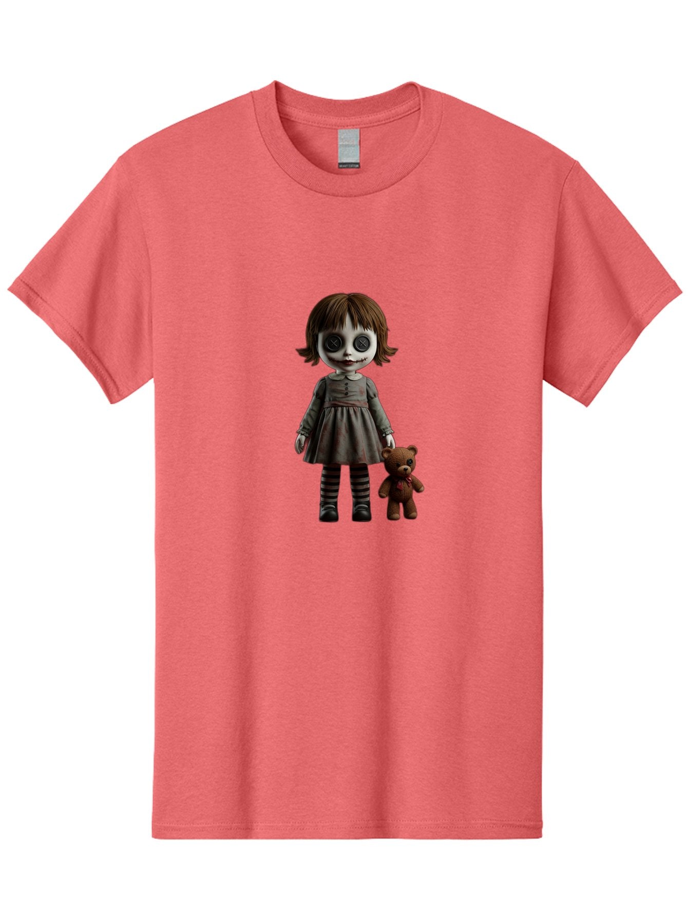 Creepy-Doll Men'S Graphic Tee, 100% Cotton, Comfortable Casual Summer Wear, Machine Washable, Vintage Camera, Old Camera, Antique Camera, Black Camera, Classic Photography, Photography Equipment, Nostalgic Device, Film Camera, Camera Art Bam131