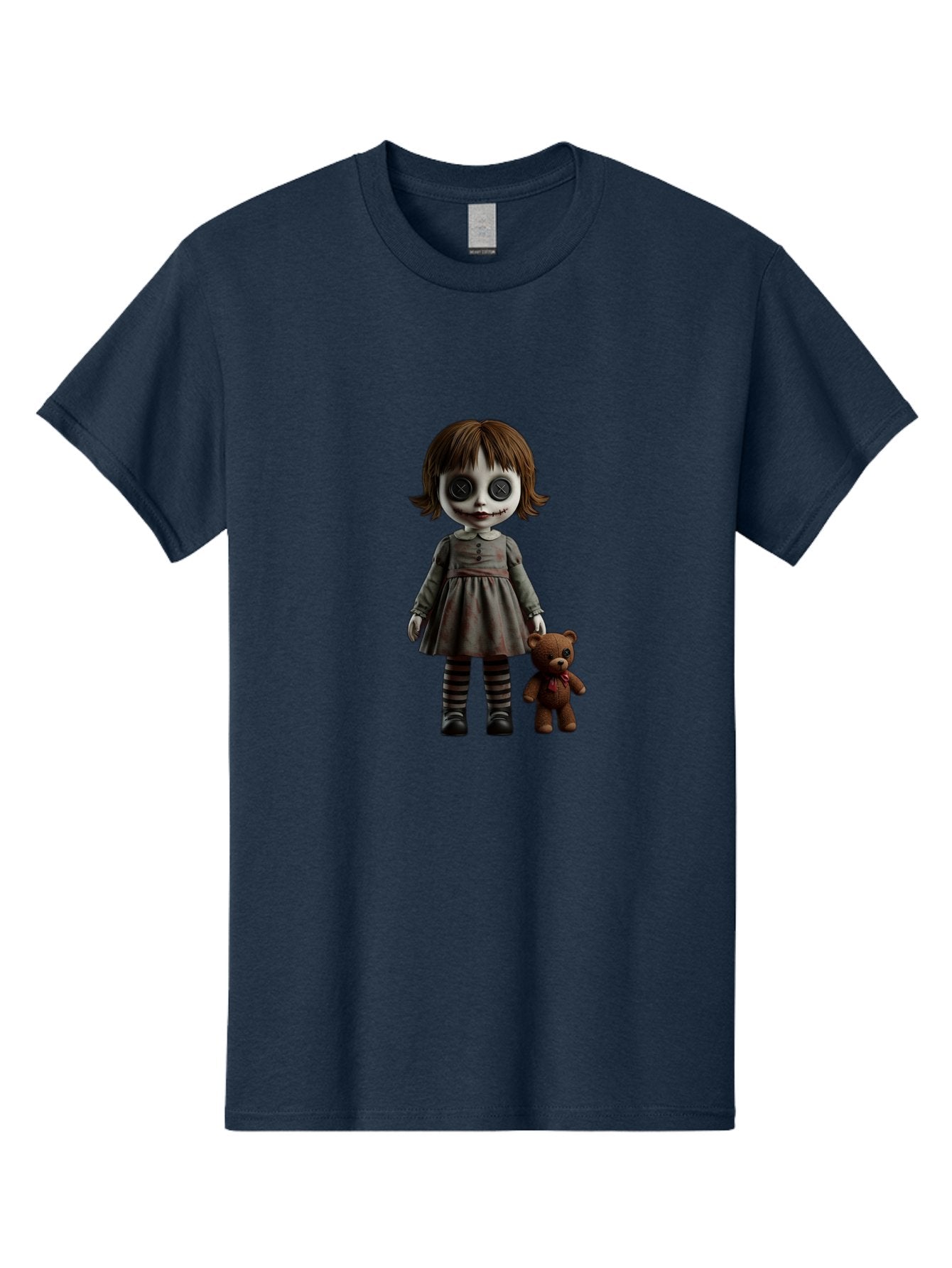 Creepy-Doll Men'S Graphic Tee, 100% Cotton, Comfortable Casual Summer Wear, Machine Washable, Vintage Camera, Old Camera, Antique Camera, Black Camera, Classic Photography, Photography Equipment, Nostalgic Device, Film Camera, Camera Art Bam131 5