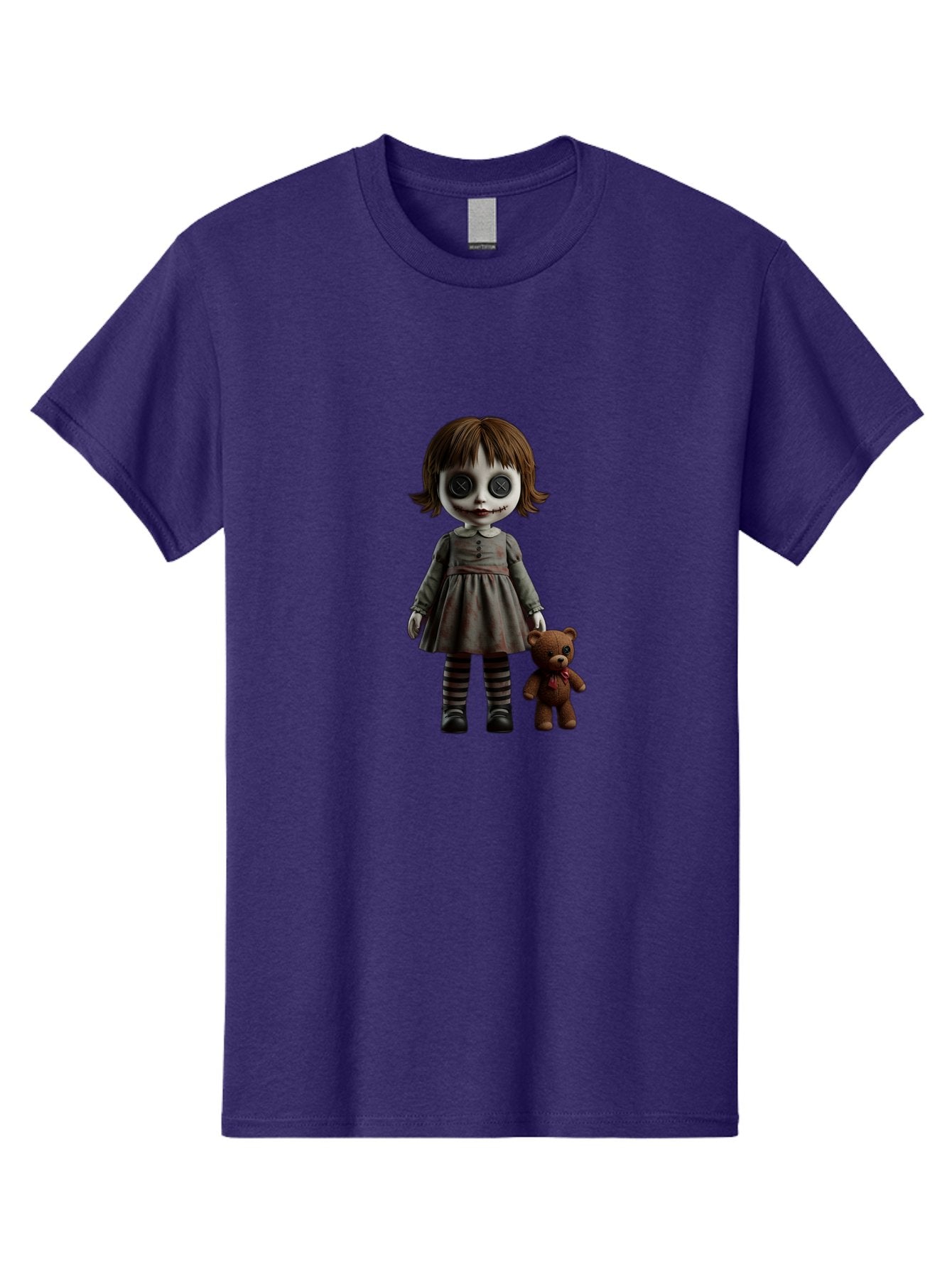 Creepy-Doll Men'S Graphic Tee, 100% Cotton, Comfortable Casual Summer Wear, Machine Washable, Vintage Camera, Old Camera, Antique Camera, Black Camera, Classic Photography, Photography Equipment, Nostalgic Device, Film Camera, Camera Art Bam131