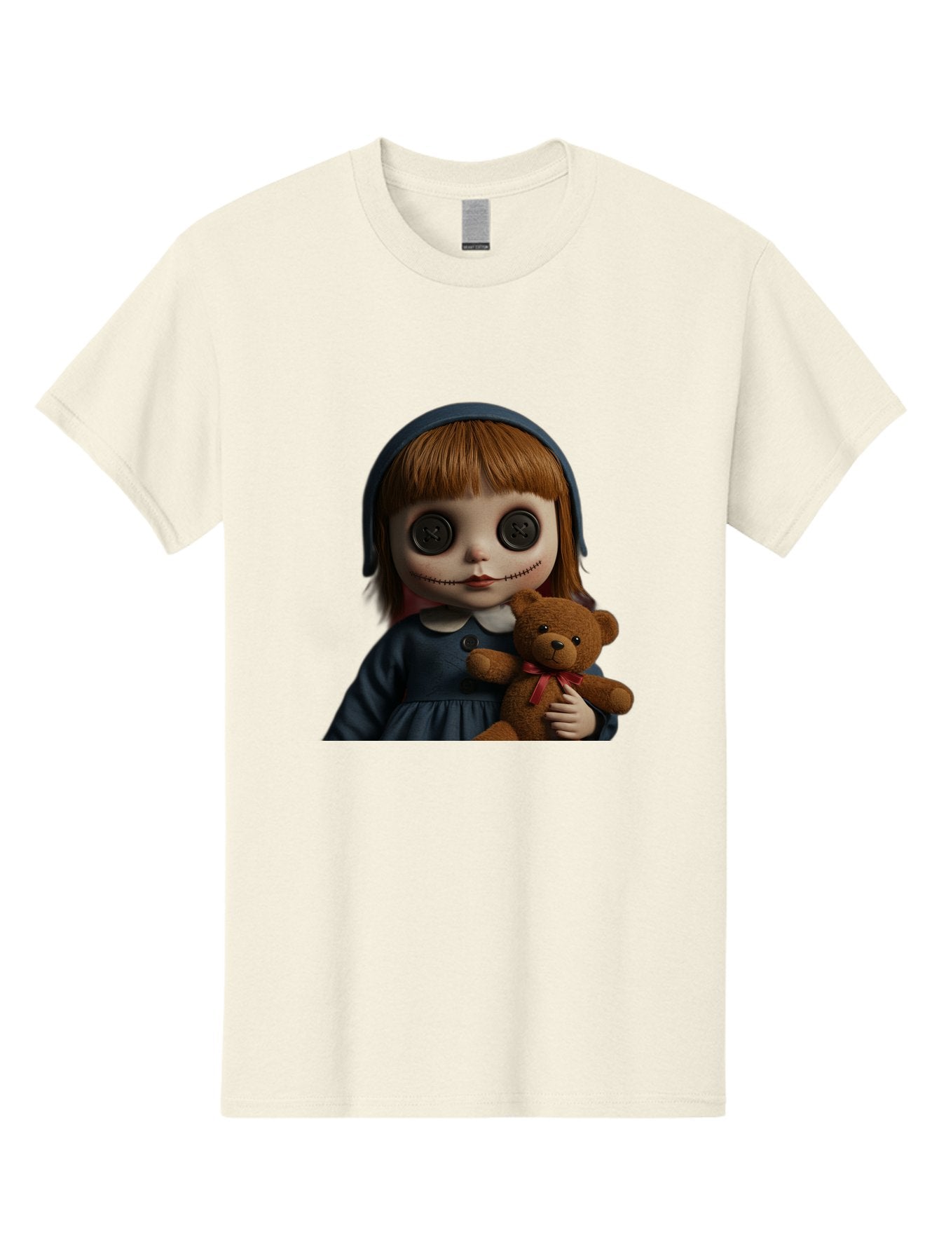 Creepy-Girl-Doll Men'S Graphic Tee, 100% Cotton, Comfortable Casual Summer Wear, Machine Washable, Vintage Camera, Old Camera, Antique Camera, Black Camera, Classic Photography, Photography Equipment, Nostalgic Device, Film Camera, Camera Art Bam133 11