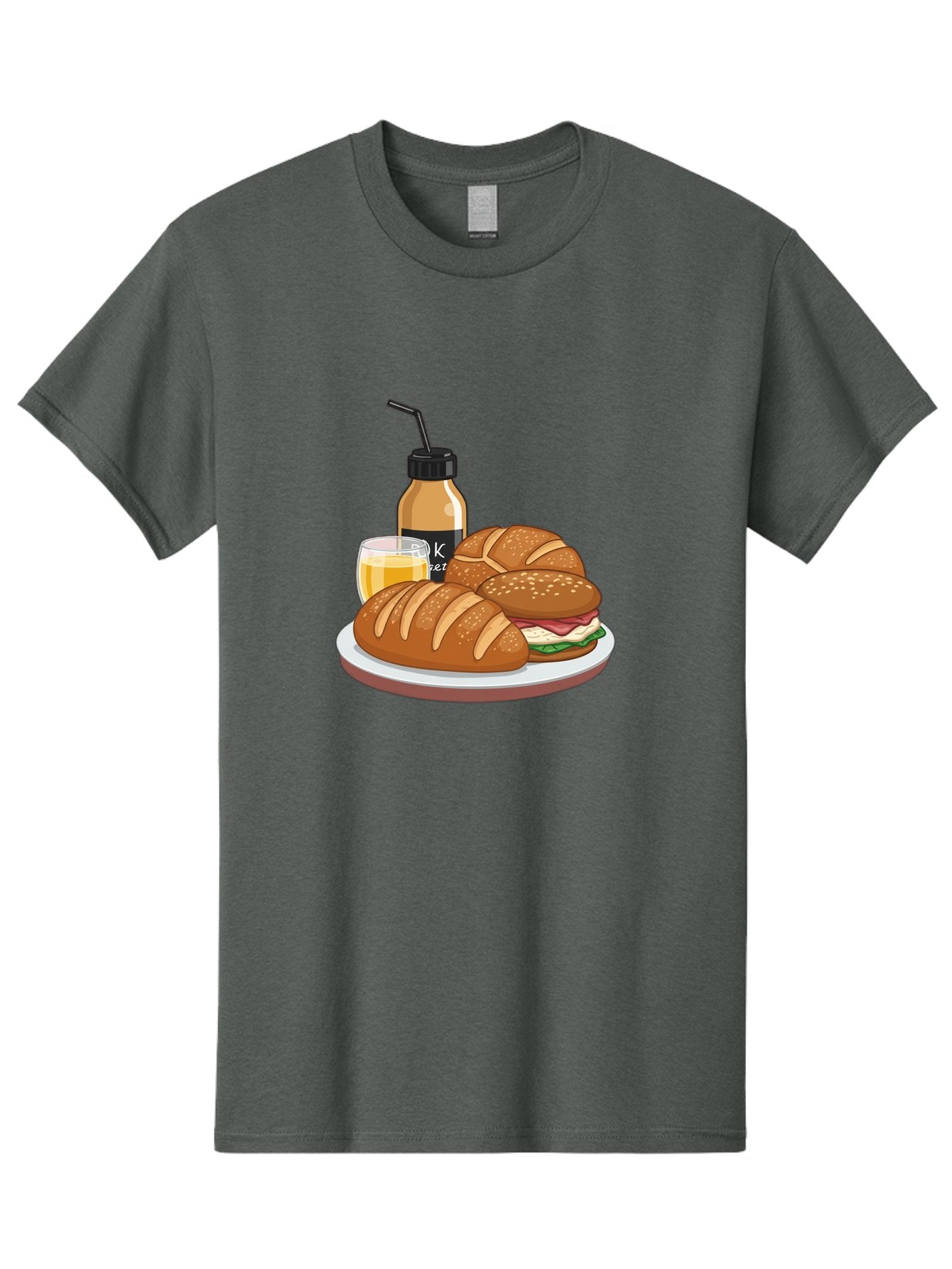 Croissant-Sandwich-And-Keket-Drink Men'S Graphic Tee, 100% Cotton, Comfortable Casual Summer Wear, Machine Washable, Vintage Camera, Old Camera, Antique Camera, Black Camera, Classic Photography, Photography Equipment, Nostalgic Device, Bam135 6