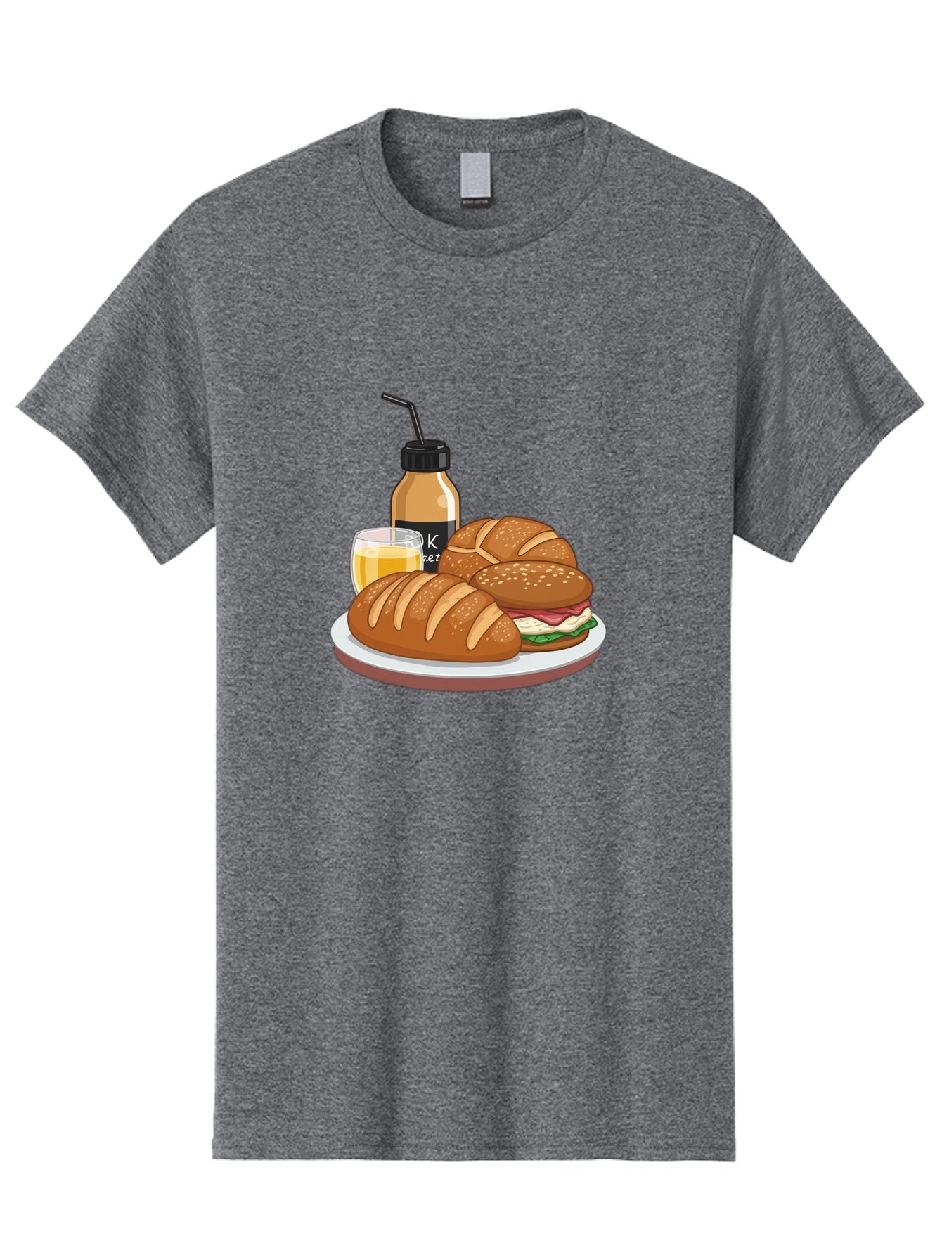 Croissant-Sandwich-And-Keket-Drink Men'S Graphic Tee, 100% Cotton, Comfortable Casual Summer Wear, Machine Washable, Vintage Camera, Old Camera, Antique Camera, Black Camera, Classic Photography, Photography Equipment, Nostalgic Device, Bam135 12