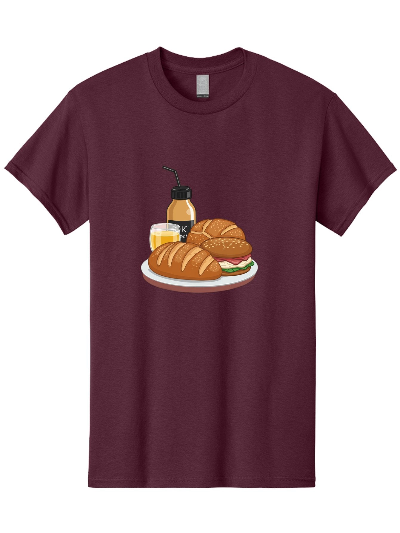 Croissant-Sandwich-And-Keket-Drink Men'S Graphic Tee, 100% Cotton, Comfortable Casual Summer Wear, Machine Washable, Vintage Camera, Old Camera, Antique Camera, Black Camera, Classic Photography, Photography Equipment, Nostalgic Device, Bam135 9