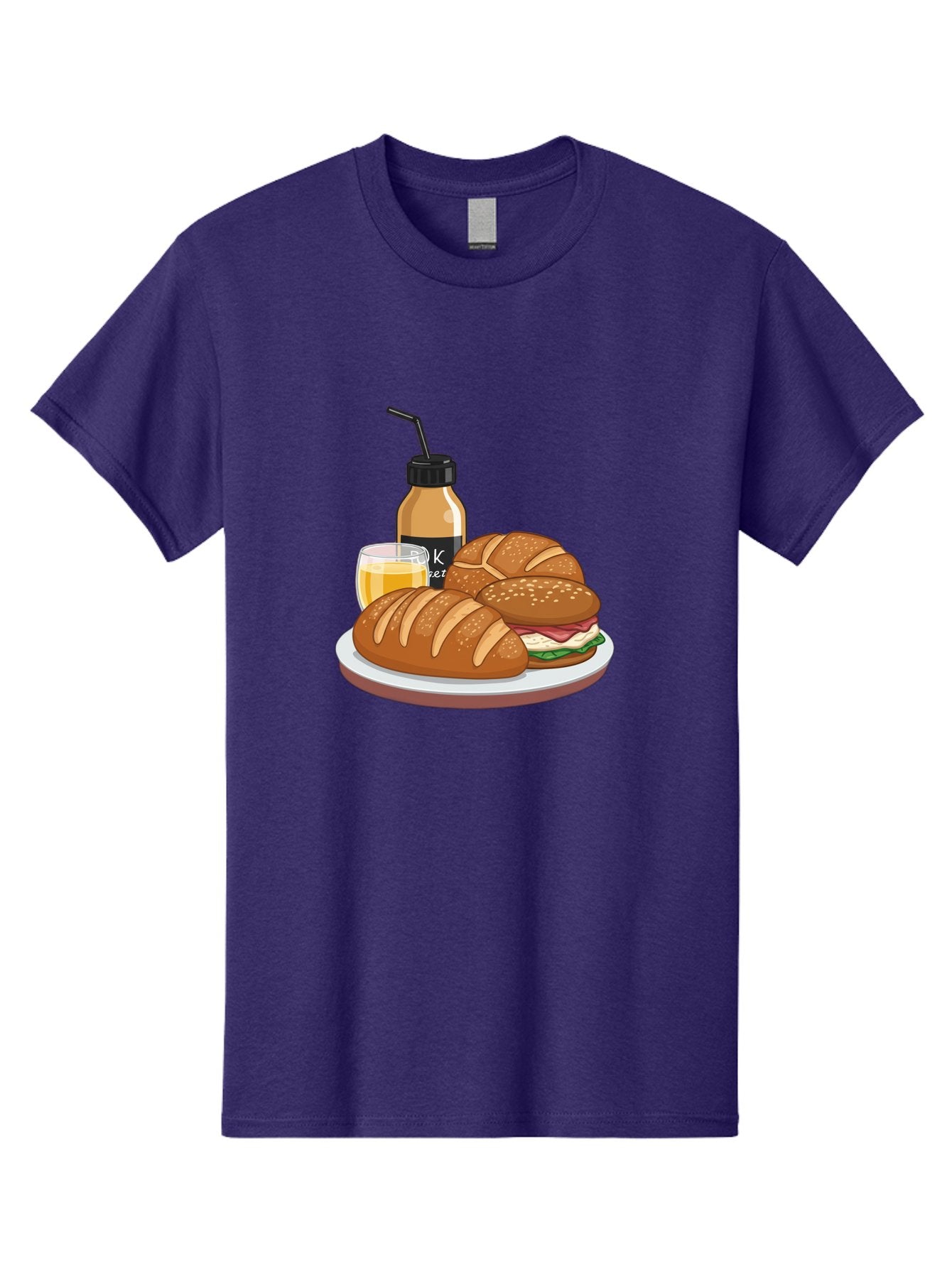 Croissant-Sandwich-And-Keket-Drink Men'S Graphic Tee, 100% Cotton, Comfortable Casual Summer Wear, Machine Washable, Vintage Camera, Old Camera, Antique Camera, Black Camera, Classic Photography, Photography Equipment, Nostalgic Device, Bam135 4