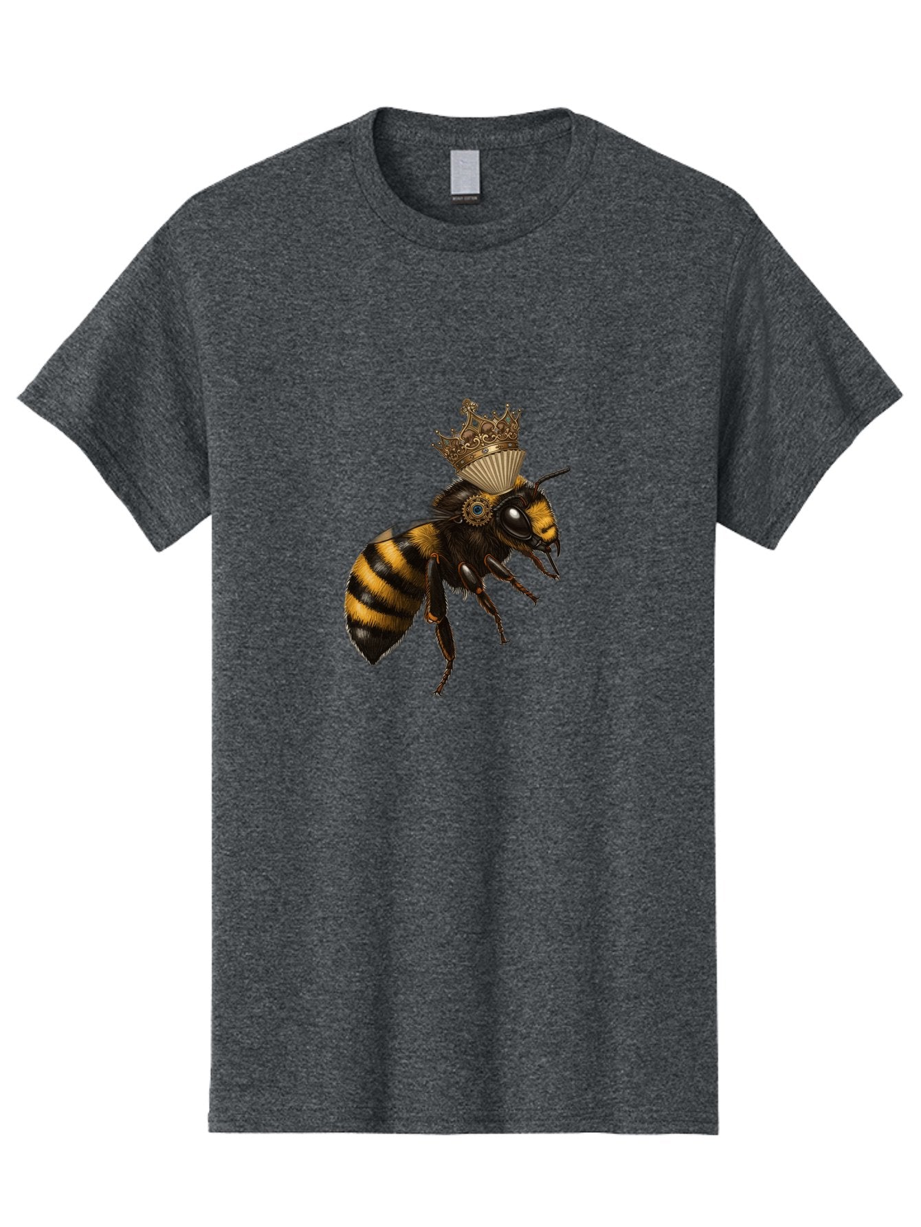 Crowned-Bee Men'S Graphic Tee, 100% Cotton, Comfortable Casual Summer Wear, Machine Washable, Vintage Camera, Old Camera, Antique Camera, Black Camera, Classic Photography, Photography Equipment, Nostalgic Device, Film Camera, Camera Art Bam137