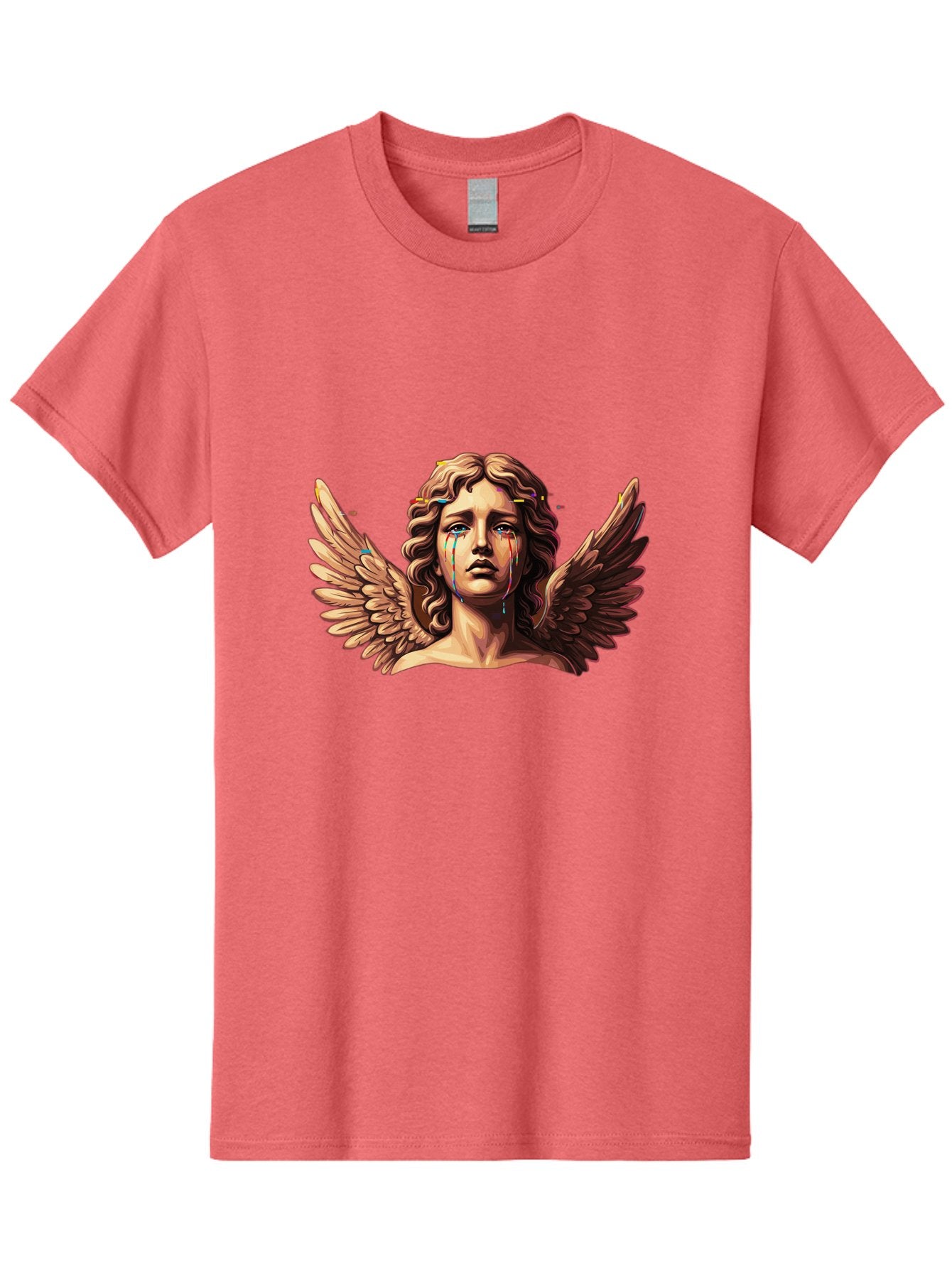 Crying-Angel-Statue-1 Men'S Graphic Tee, 100% Cotton, Comfortable Casual Summer Wear, Machine Washable, Vintage Camera, Old Camera, Antique Camera, Black Camera, Classic Photography, Photography Equipment, Nostalgic Device, Film Camera, Bam139 12