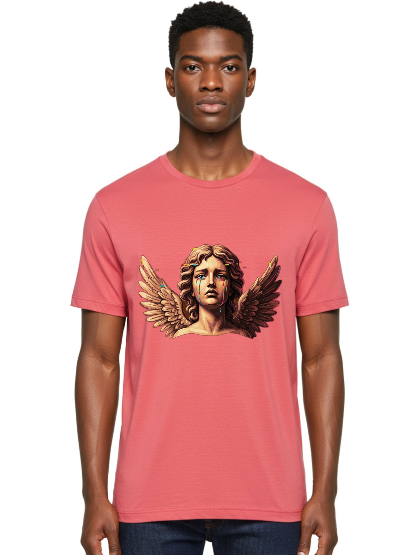 Crying-Angel-Statue-1 Men'S Graphic Tee, 100% Cotton, Comfortable Casual Summer Wear, Machine Washable, Vintage Camera, Old Camera, Antique Camera, Black Camera, Classic Photography, Photography Equipment, Nostalgic Device, Film Camera, Bam139 28