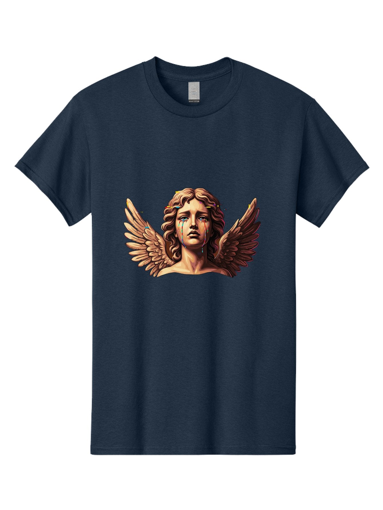 Crying-Angel-Statue-1 Men'S Graphic Tee, 100% Cotton, Comfortable Casual Summer Wear, Machine Washable, Vintage Camera, Old Camera, Antique Camera, Black Camera, Classic Photography, Photography Equipment, Nostalgic Device, Film Camera, Bam139 14
