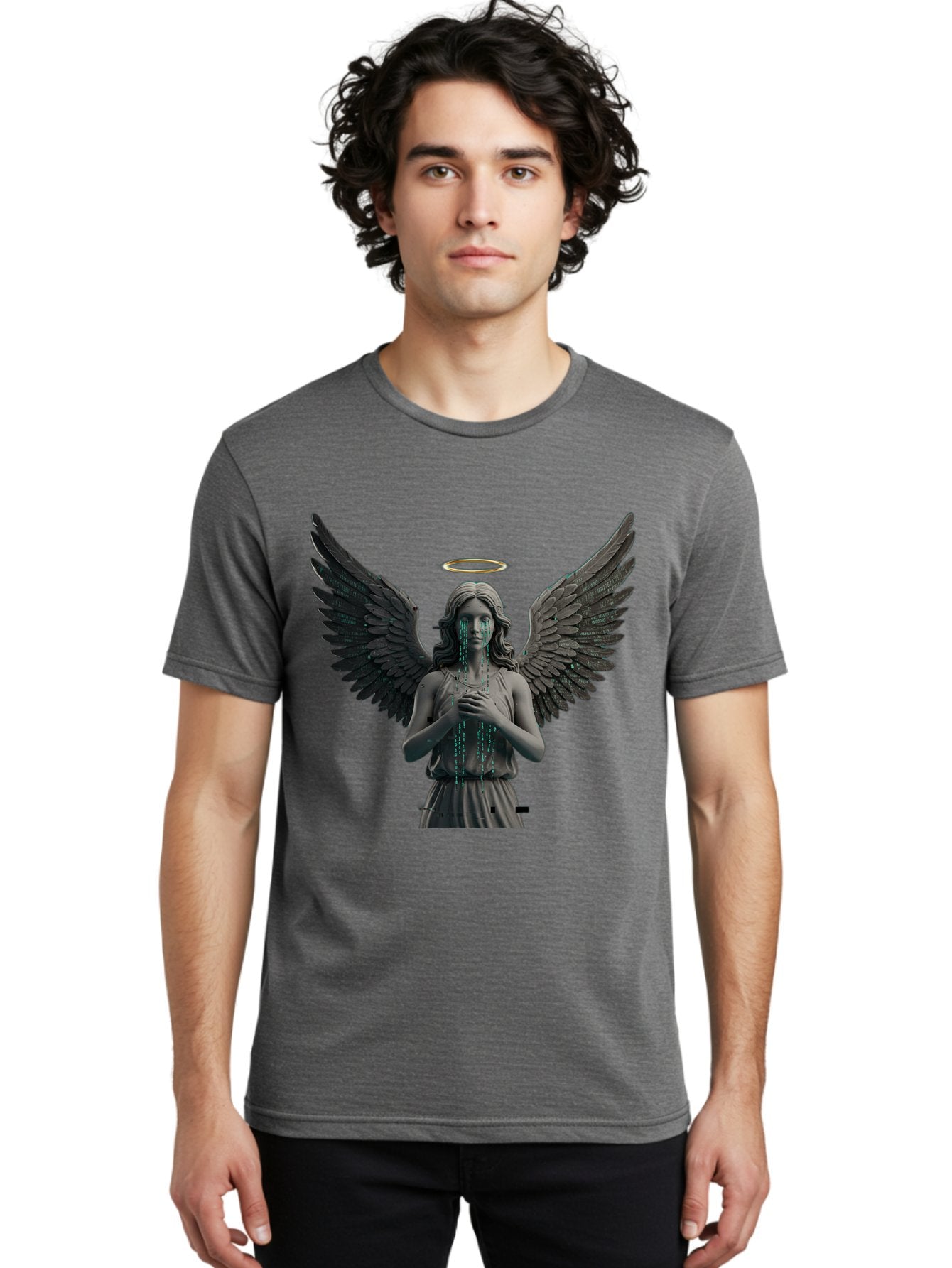Crying-Angel-Statue Men'S Graphic Tee, 100% Cotton, Comfortable Casual Summer Wear, Machine Washable, Vintage Camera, Old Camera, Antique Camera, Black Camera, Classic Photography, Photography Equipment, Nostalgic Device, Film Camera, Bam140 26