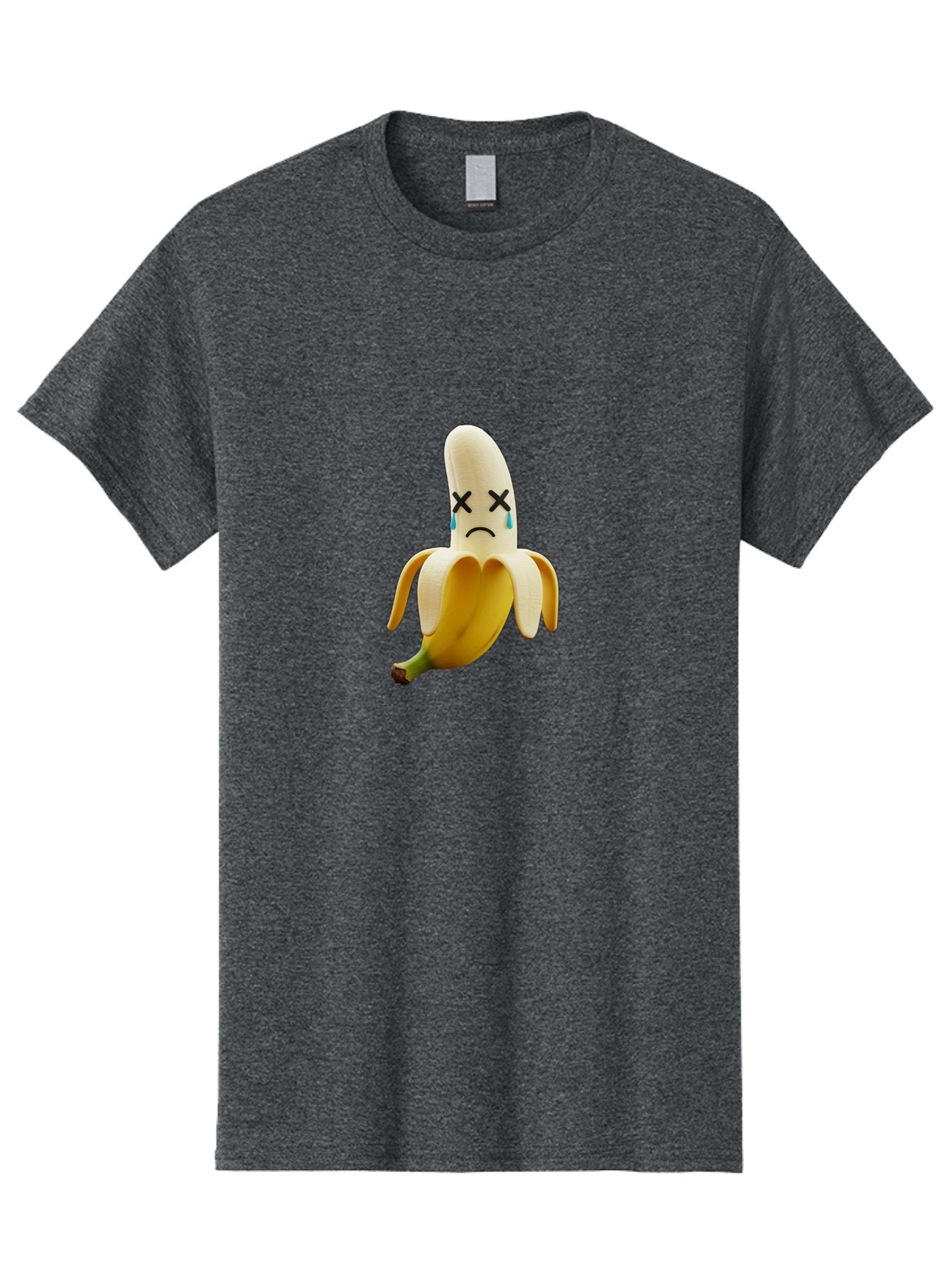 Crying-Banana-2 Men'S Graphic Tee, 100% Cotton, Comfortable Casual Summer Wear, Machine Washable, Vintage Camera, Old Camera, Antique Camera, Black Camera, Classic Photography, Photography Equipment, Nostalgic Device, Film Camera, Camera Art Bam143 7