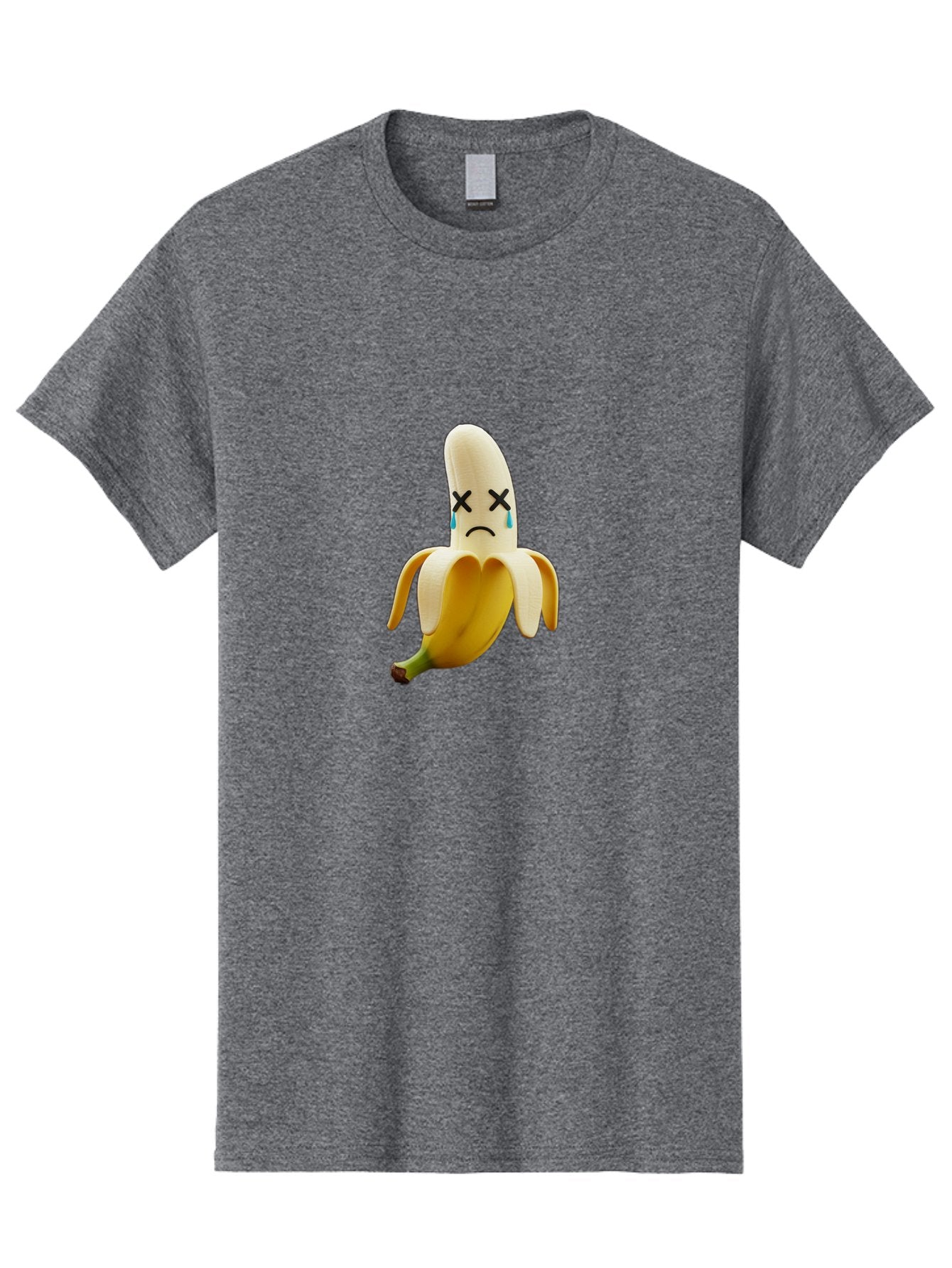Crying-Banana-2 Men'S Graphic Tee, 100% Cotton, Comfortable Casual Summer Wear, Machine Washable, Vintage Camera, Old Camera, Antique Camera, Black Camera, Classic Photography, Photography Equipment, Nostalgic Device, Film Camera, Camera Art Bam143 6
