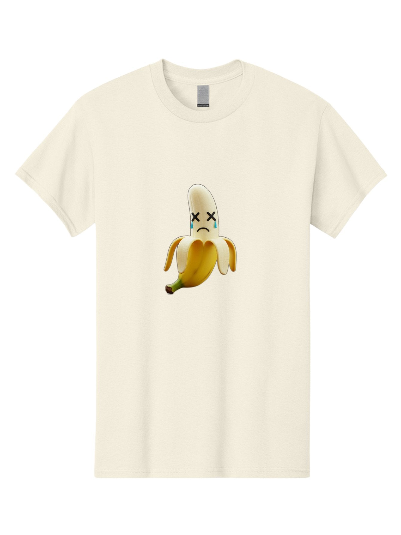 Crying-Banana-2 Men'S Graphic Tee, 100% Cotton, Comfortable Casual Summer Wear, Machine Washable, Vintage Camera, Old Camera, Antique Camera, Black Camera, Classic Photography, Photography Equipment, Nostalgic Device, Film Camera, Camera Art Bam143