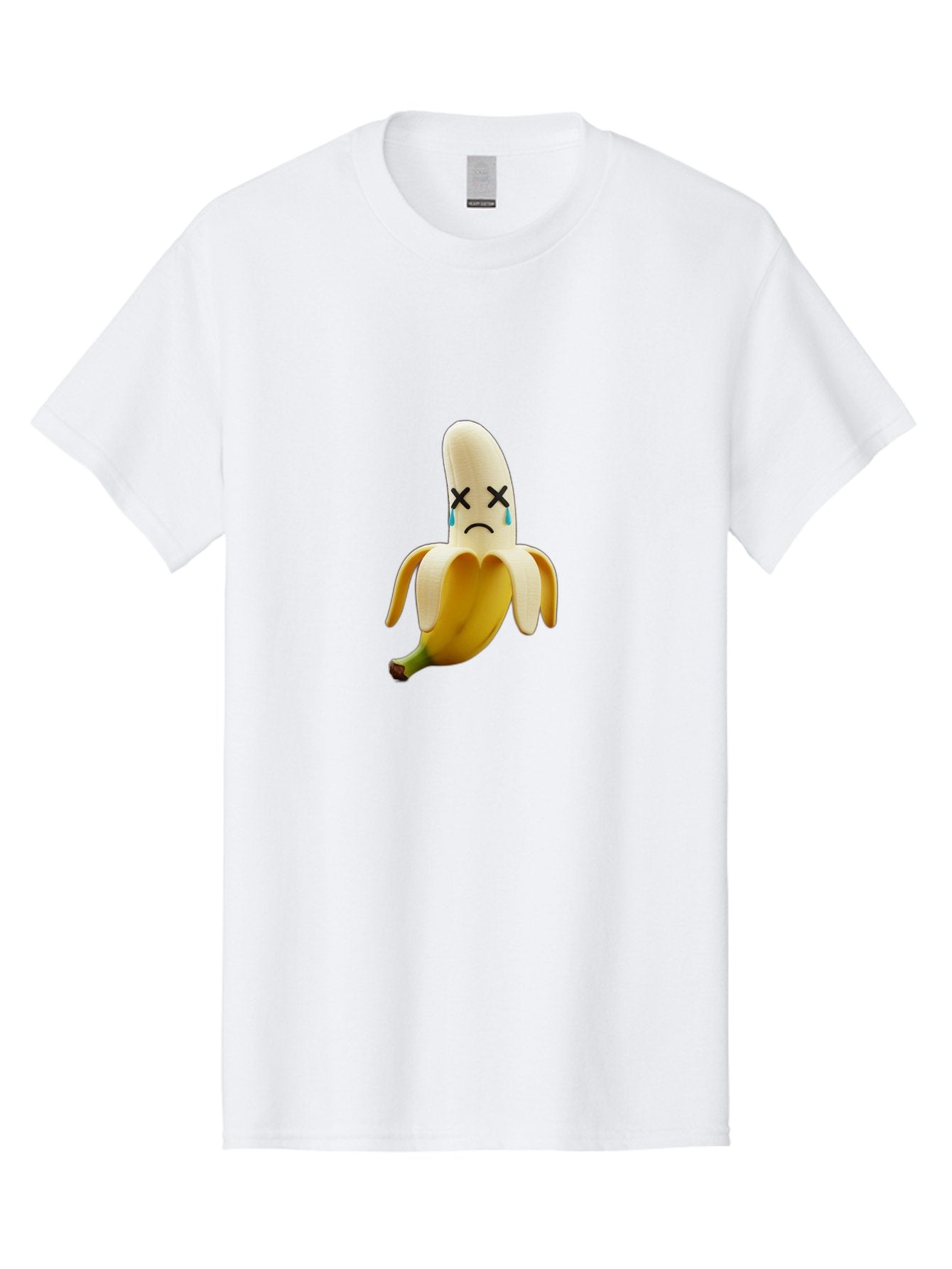 Crying-Banana-2 Men'S Graphic Tee, 100% Cotton, Comfortable Casual Summer Wear, Machine Washable, Vintage Camera, Old Camera, Antique Camera, Black Camera, Classic Photography, Photography Equipment, Nostalgic Device, Film Camera, Camera Art Bam143 5