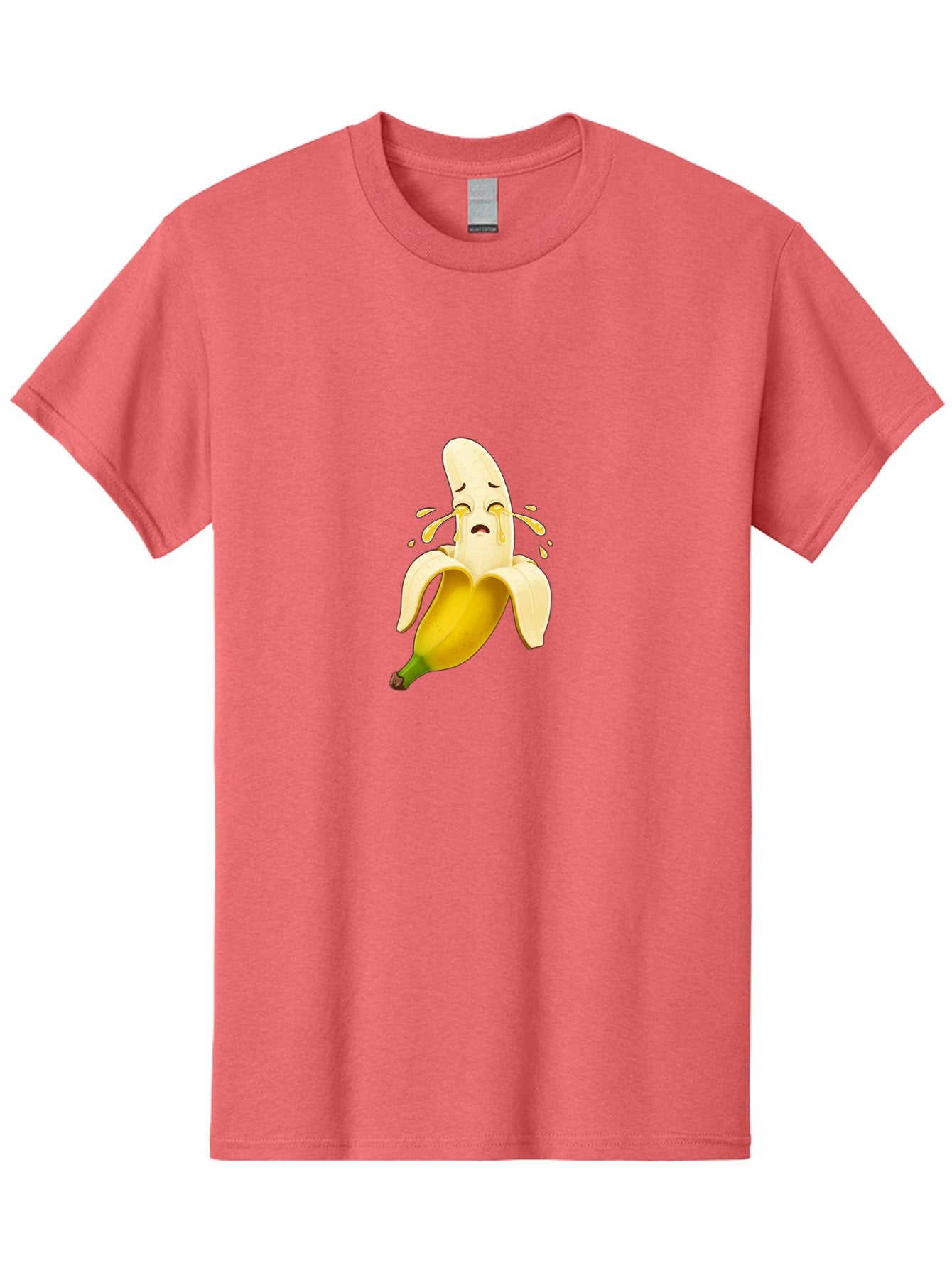 Crying-Banana-3 Men'S Graphic Tee, 100% Cotton, Comfortable Casual Summer Wear, Machine Washable, Vintage Camera, Old Camera, Antique Camera, Black Camera, Classic Photography, Photography Equipment, Nostalgic Device, Film Camera, Camera Art Bam144 7