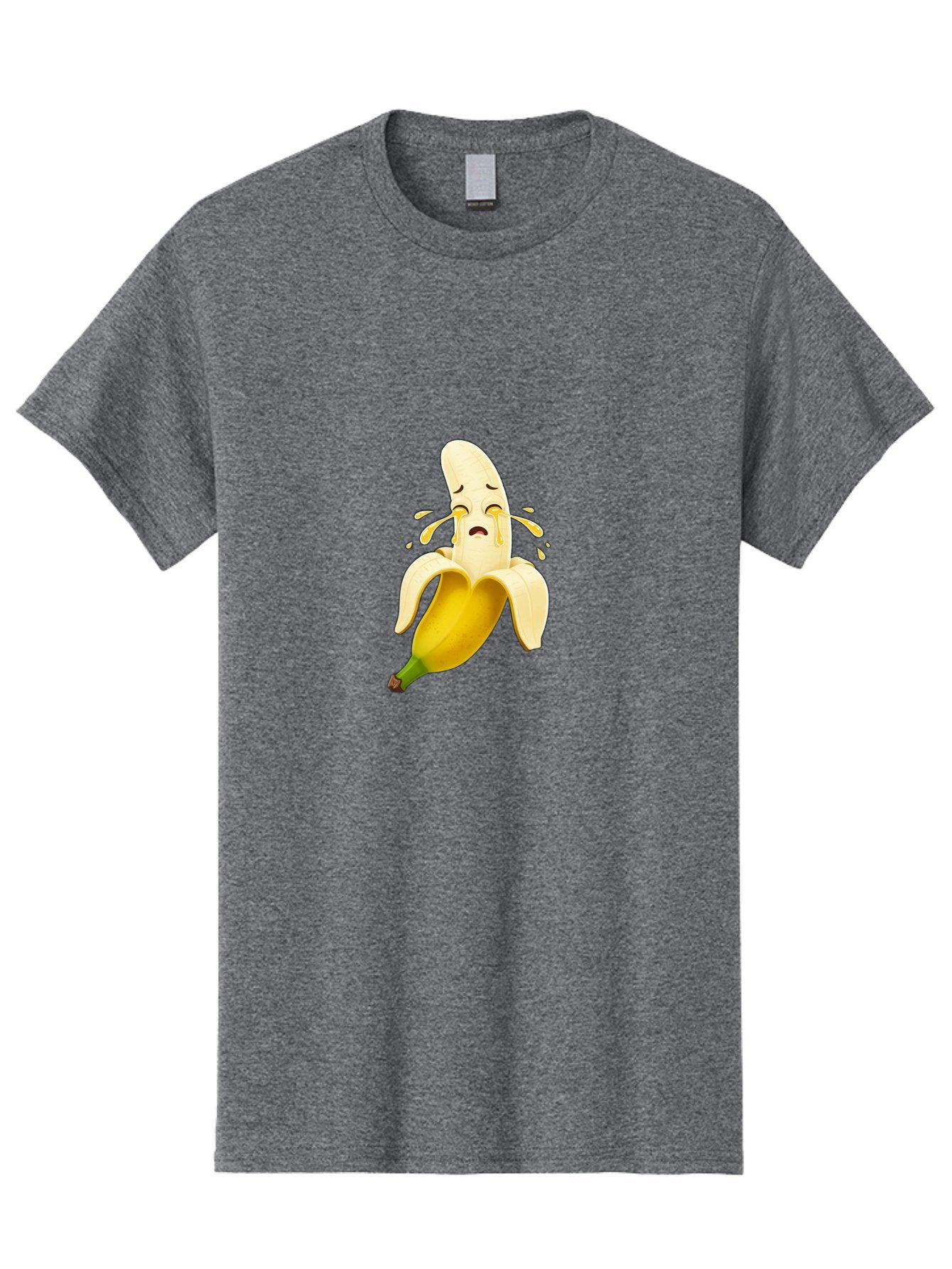 Crying-Banana-3 Men'S Graphic Tee, 100% Cotton, Comfortable Casual Summer Wear, Machine Washable, Vintage Camera, Old Camera, Antique Camera, Black Camera, Classic Photography, Photography Equipment, Nostalgic Device, Film Camera, Camera Art Bam144 4