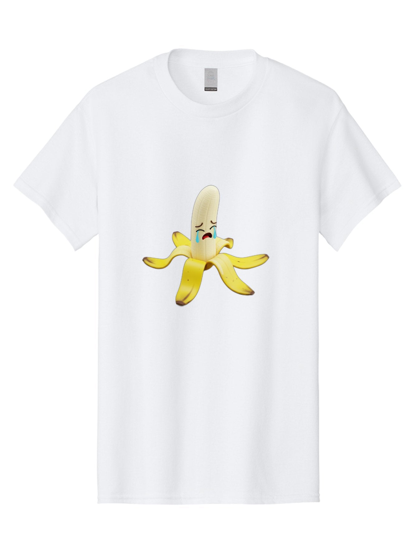 Crying-Banana-4 Men'S Graphic Tee, 100% Cotton, Comfortable Casual Summer Wear, Machine Washable, Vintage Camera, Old Camera, Antique Camera, Black Camera, Classic Photography, Photography Equipment, Nostalgic Device, Film Camera, Camera Art Bam145 4