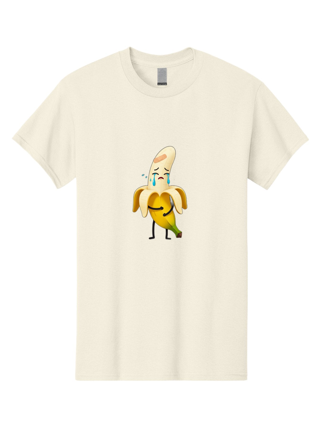 Crying-Banana-5 Men'S Graphic Tee, 100% Cotton, Comfortable Casual Summer Wear, Machine Washable, Vintage Camera, Old Camera, Antique Camera, Black Camera, Classic Photography, Photography Equipment, Nostalgic Device, Film Camera, Camera Art Bam146