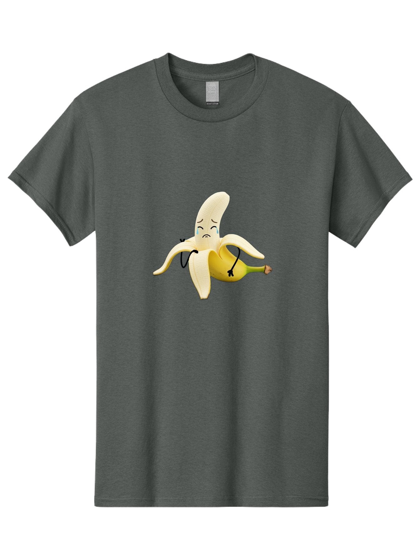 Crying-Banana-6 Men'S Graphic Tee, 100% Cotton, Comfortable Casual Summer Wear, Machine Washable, Vintage Camera, Old Camera, Antique Camera, Black Camera, Classic Photography, Photography Equipment, Nostalgic Device, Film Camera, Camera Art Bam147 10