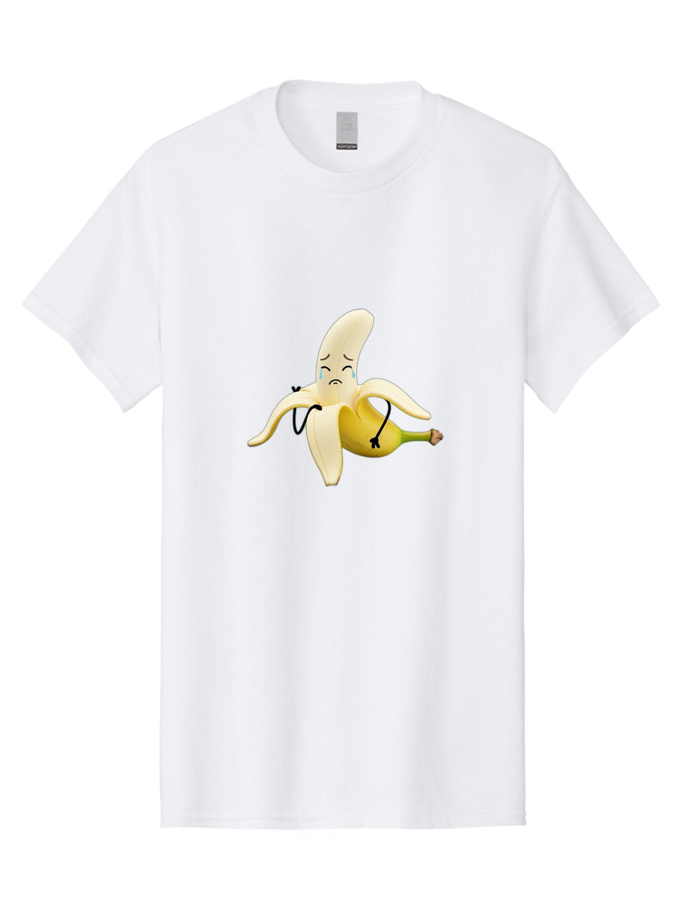 Crying-Banana-6 Men'S Graphic Tee, 100% Cotton, Comfortable Casual Summer Wear, Machine Washable, Vintage Camera, Old Camera, Antique Camera, Black Camera, Classic Photography, Photography Equipment, Nostalgic Device, Film Camera, Camera Art Bam147 11