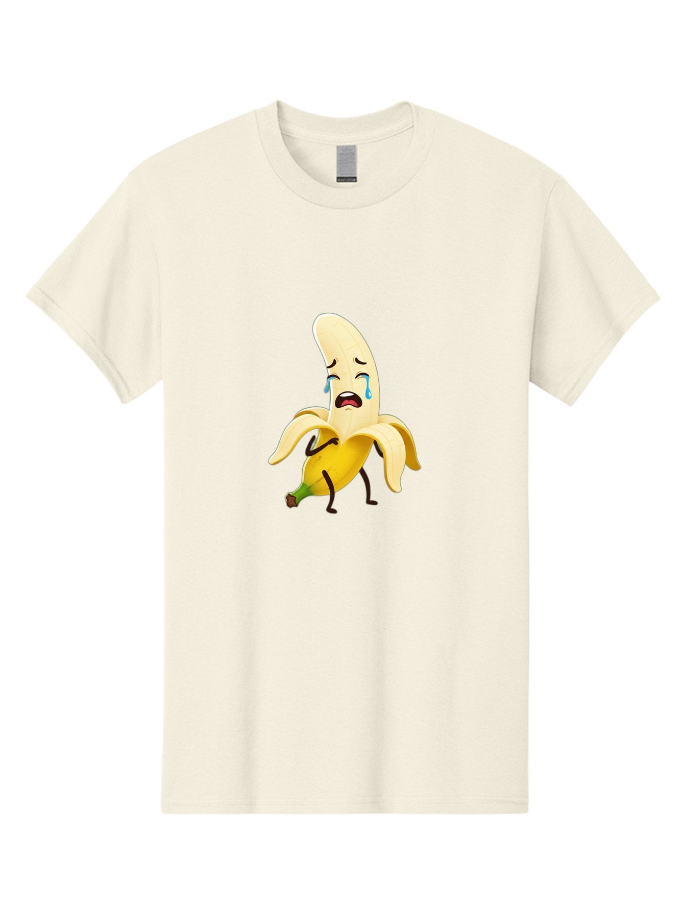 Crying-Banana-Character Men'S Graphic Tee, 100% Cotton, Comfortable Casual Summer Wear, Machine Washable, Vintage Camera, Old Camera, Antique Camera, Black Camera, Classic Photography, Photography Equipment, Nostalgic Device, Film Camera, Bam149 14