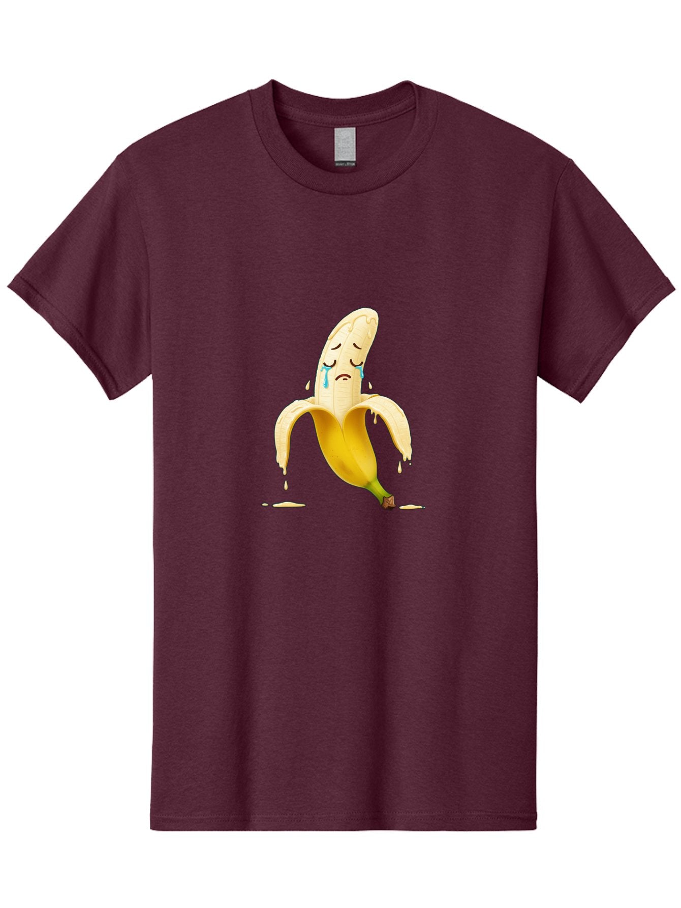 Crying-Banana-Peel-1 Men'S Graphic Tee, 100% Cotton, Comfortable Casual Summer Wear, Machine Washable, Vintage Camera, Old Camera, Antique Camera, Black Camera, Classic Photography, Photography Equipment, Nostalgic Device, Film Camera, Bam150 12