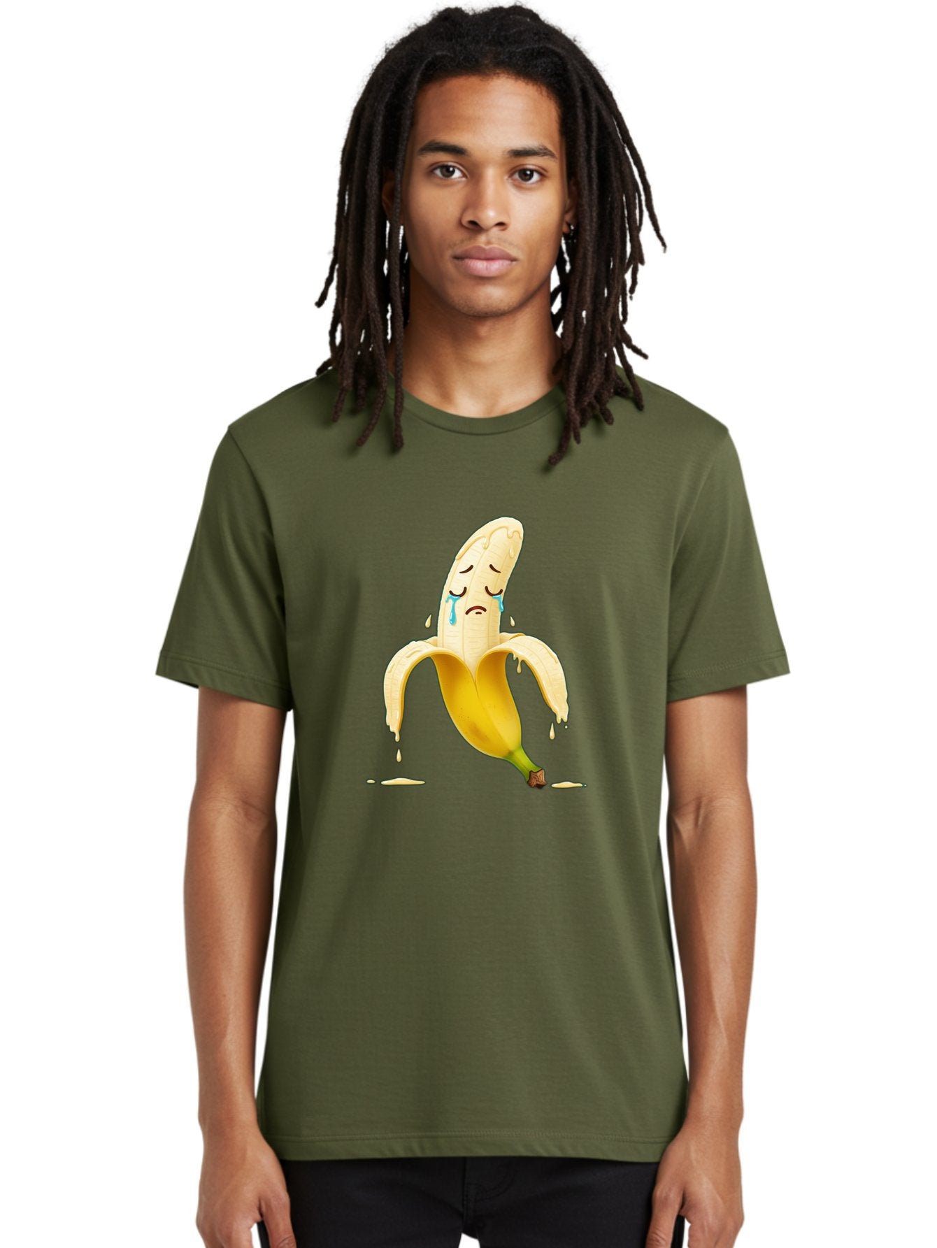 Crying-Banana-Peel-1 Men'S Graphic Tee, 100% Cotton, Comfortable Casual Summer Wear, Machine Washable, Vintage Camera, Old Camera, Antique Camera, Black Camera, Classic Photography, Photography Equipment, Nostalgic Device, Film Camera, Bam150 19